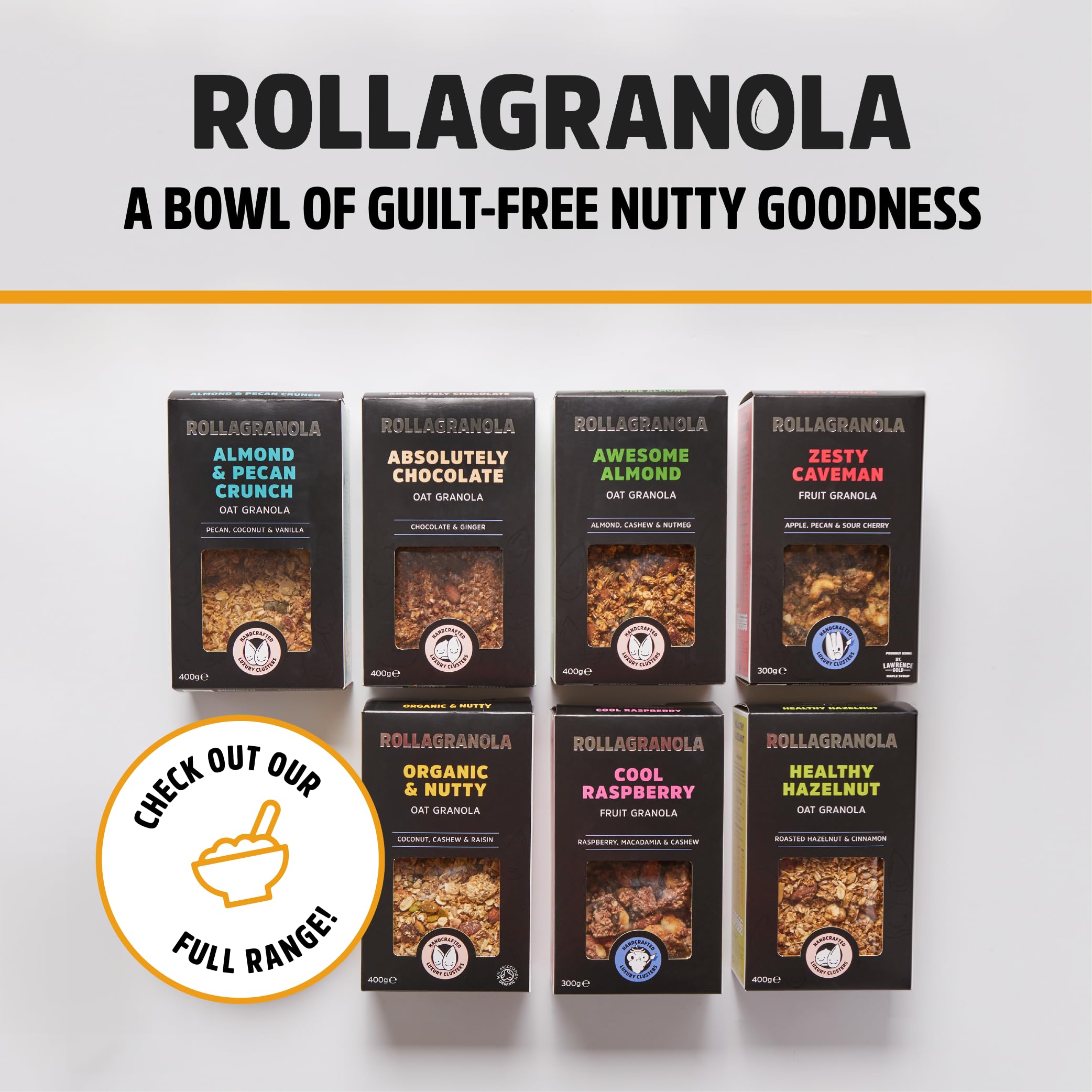 Rollagranola - Kühles Himbeer-Frucht-Granola, 300g Packung 4