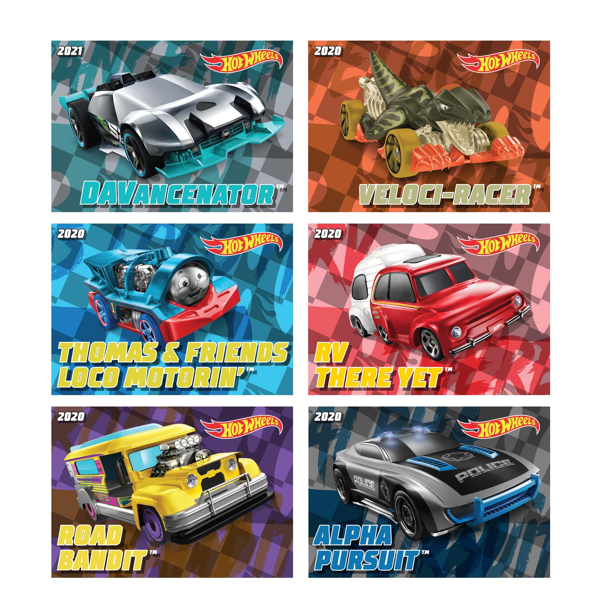 Panini Hot Wheels On The Road Trading Card Collection - 24 Packs 7