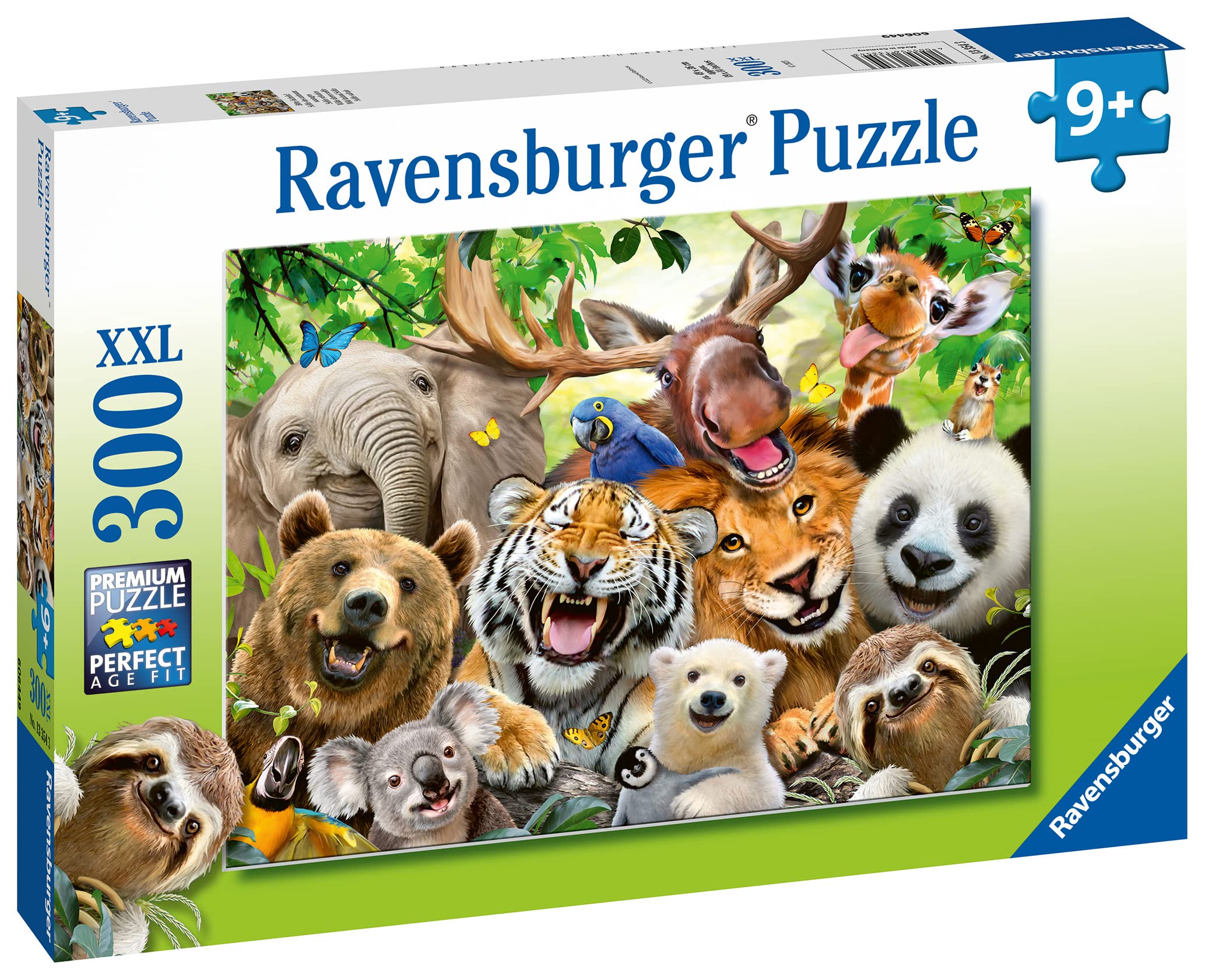 Ravensburger Exotic Animals Selfie Jigsaw Puzzle - 300 XXL Pieces | Ages 9+ | 49x36 cm 9