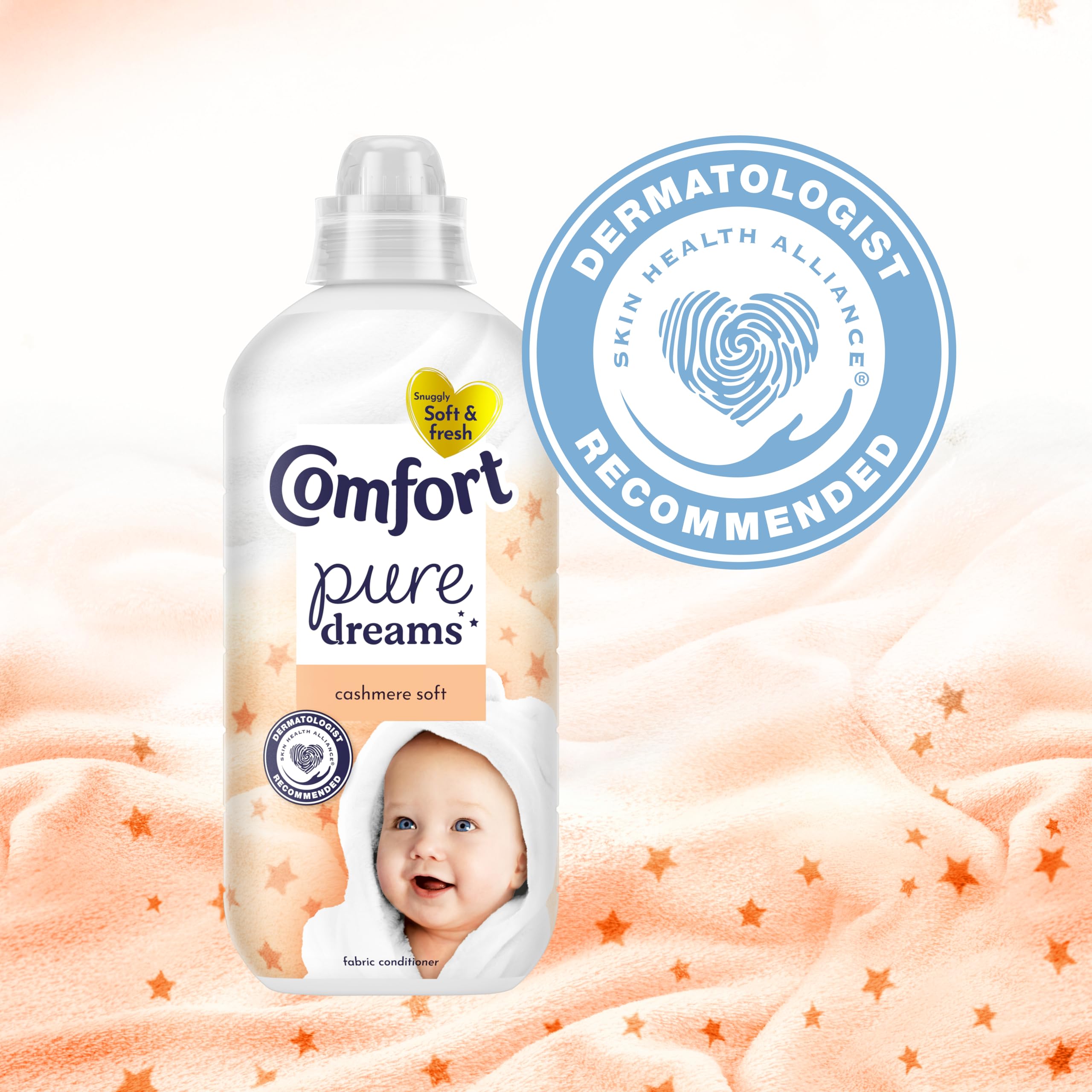 Comfort Pure Dreams Cashmere Soft Fabric Conditioner – Von Dermatologen empfohlen 6