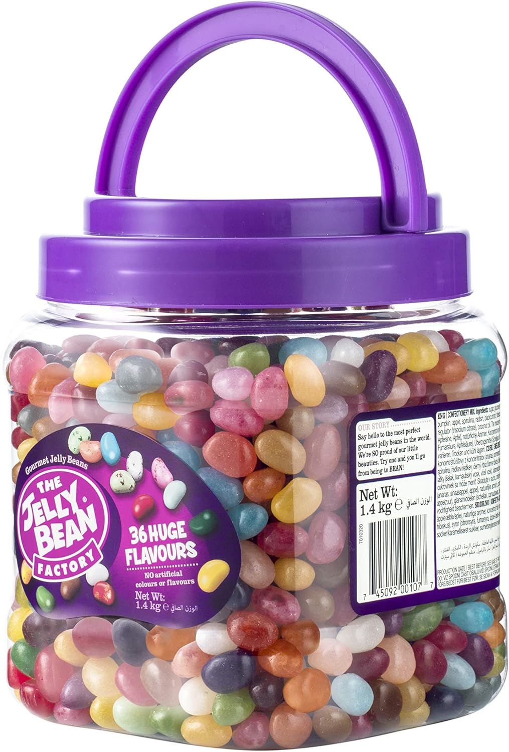 The Jelly Bean Factory Riesige Geschmacksrichtungen, 1,4 kg Gourmet-Jelly-Beans-Glas 9