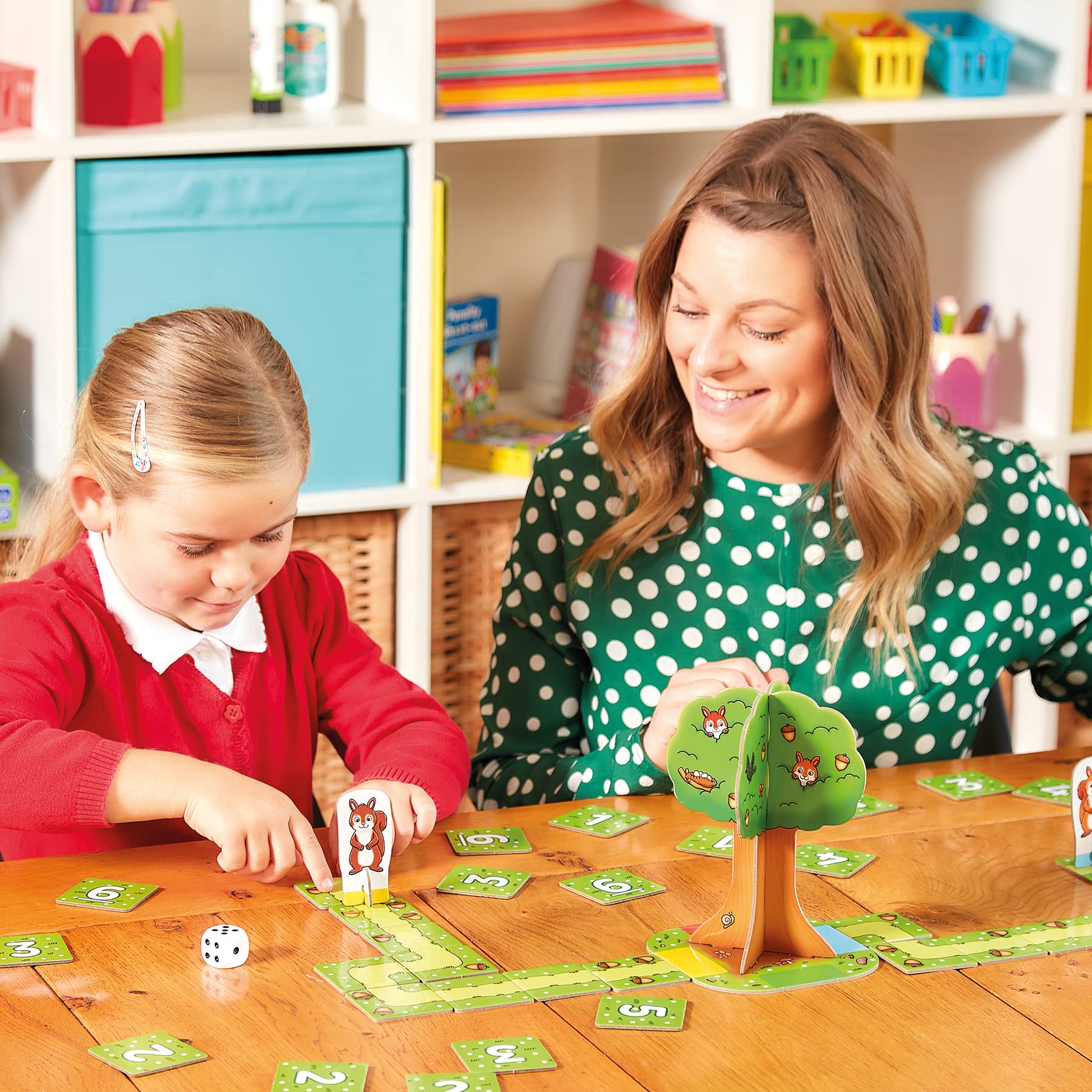 Orchard Toys Nutty Numbers Game - Educational Counting & Number Recognition for Ages 4+ 8