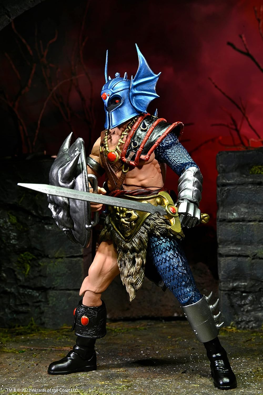 NECA Dungeons &amp; Dragons Ultimate Series Warduke 7" Actionfigur (52271) 15