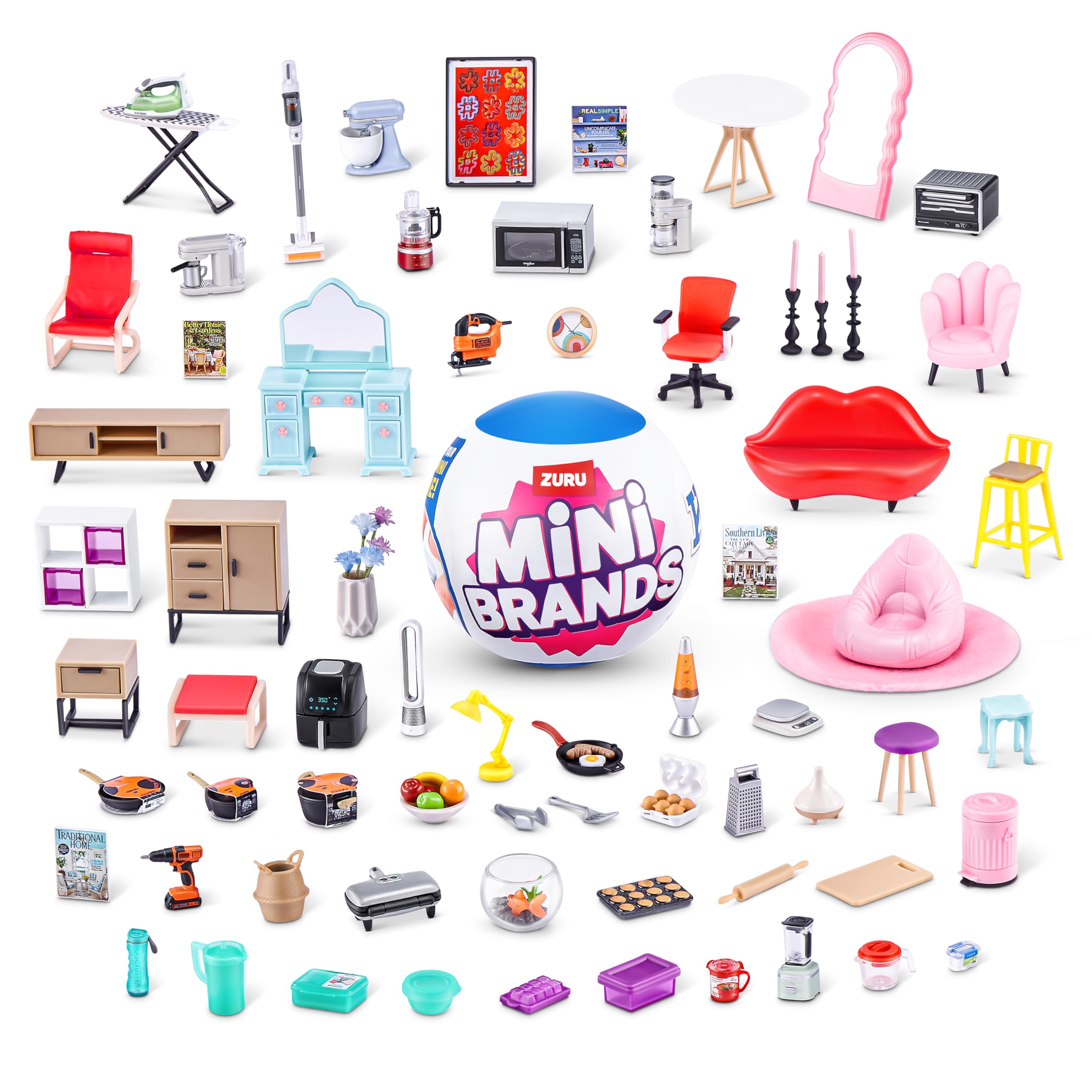 Mini Brands Home Capsule 2 Pack by ZURU - Collectible Miniatures | First Edition | Ages 3+ 3