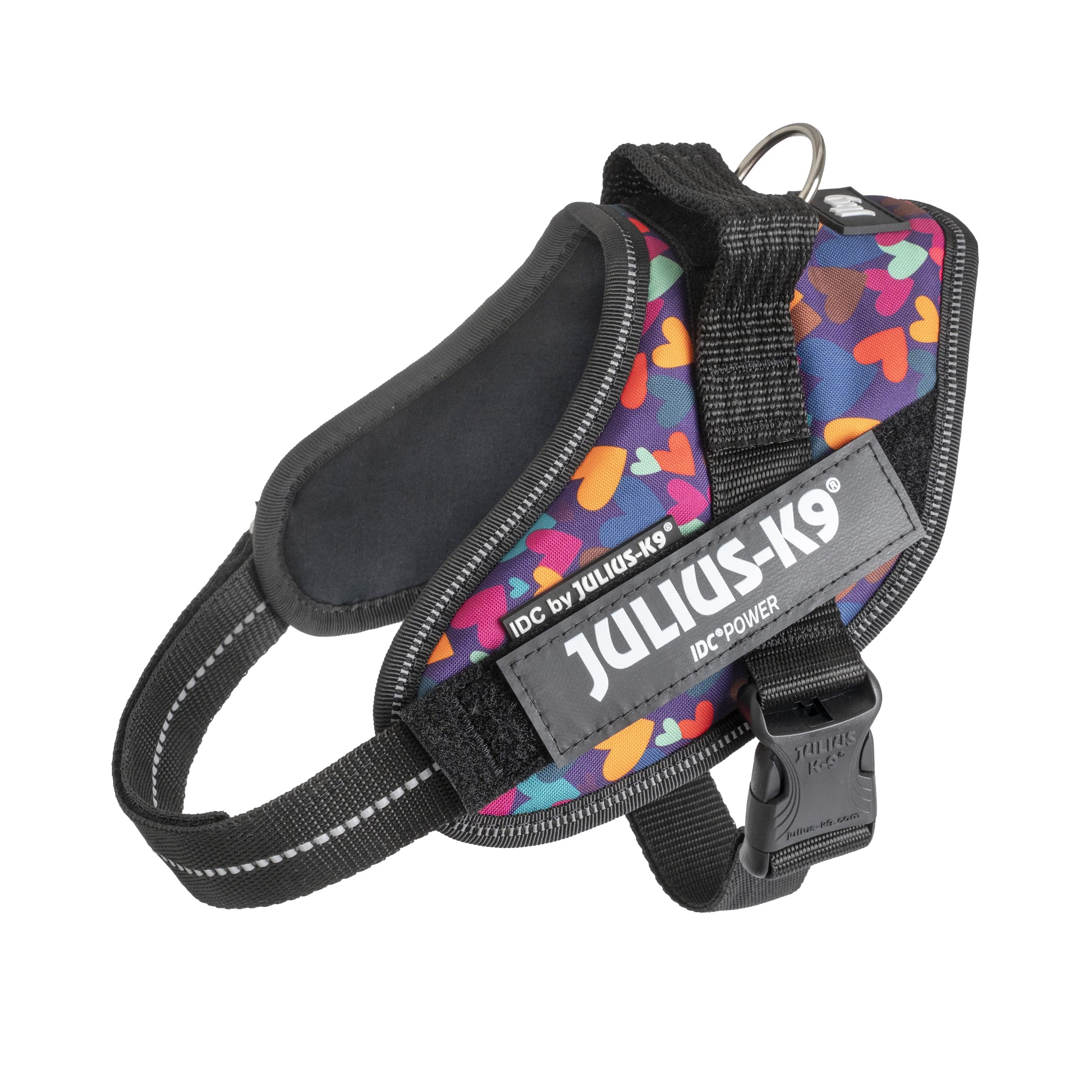 Julius-K9 IDC Powerharness - Vest Harness for Dogs | Size S/Mini | Mixed Heart Limited Edition 1