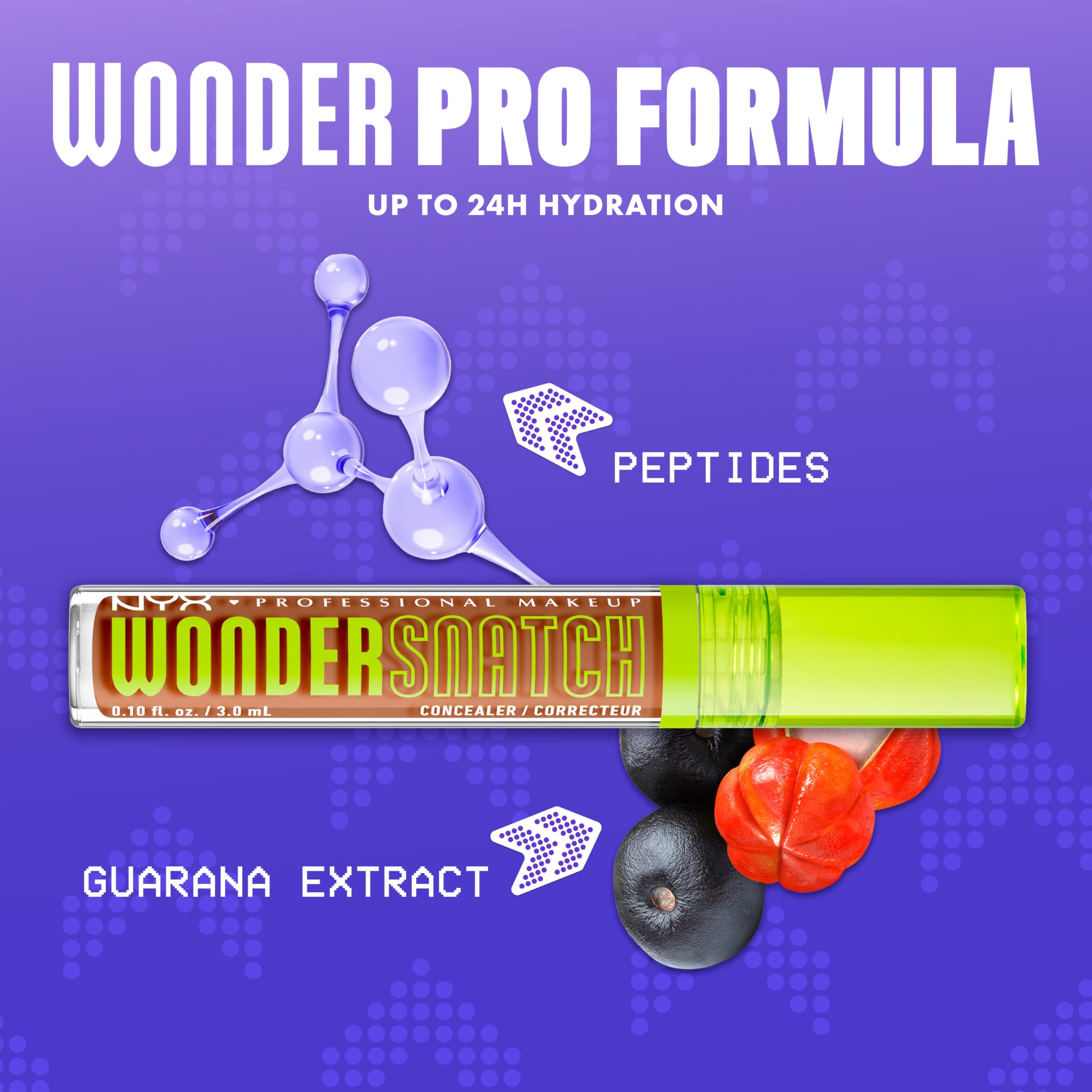NYX PROFESSIONAL MAKEUP Wonder Snatch Concealer - Liquid, Waterproof Wear, 24h Hydration | Cafe | 3 ml 4