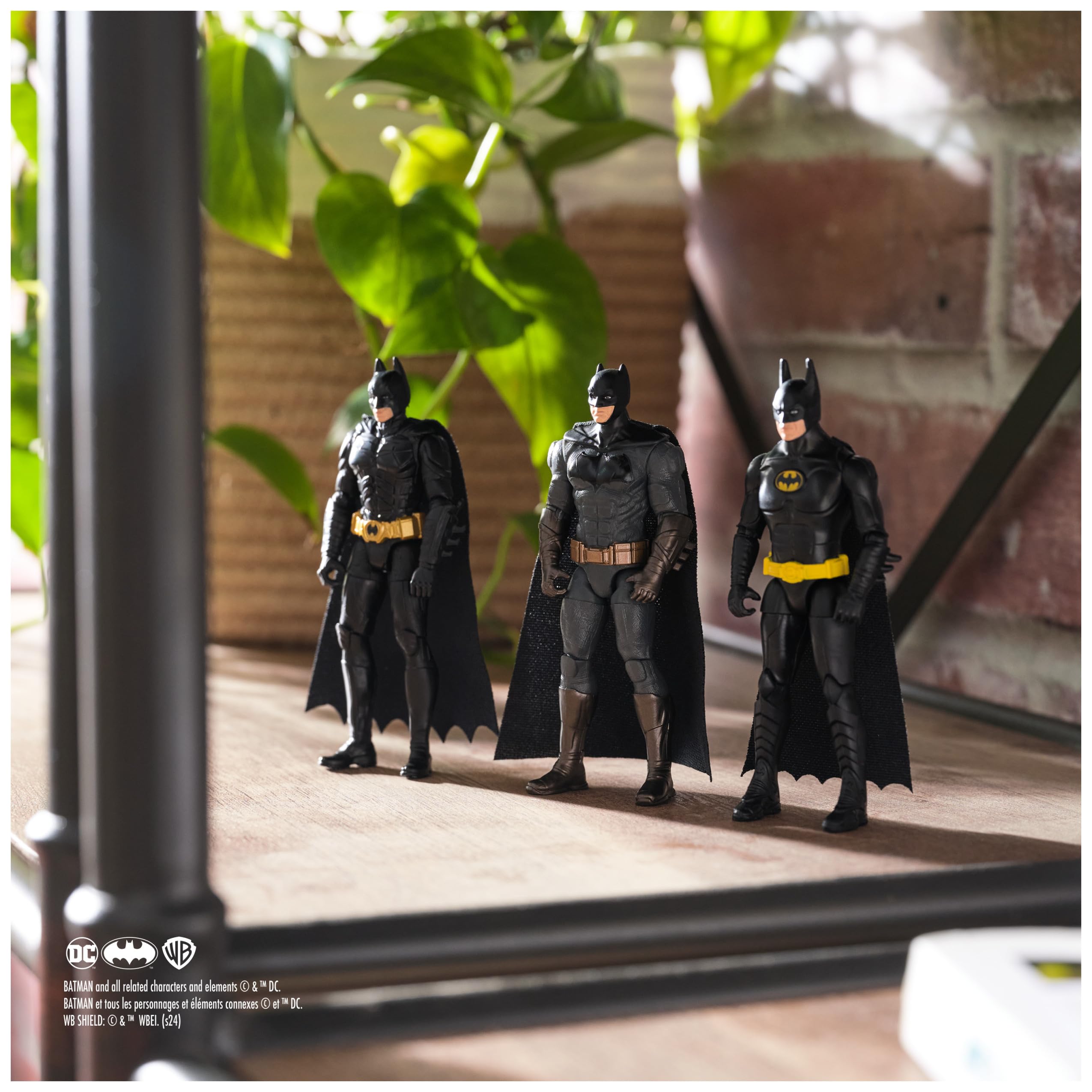 DC Comics Batman 85th Anniversary Action Figures - 3-Pack, 10-cm, Ages 3+ 3