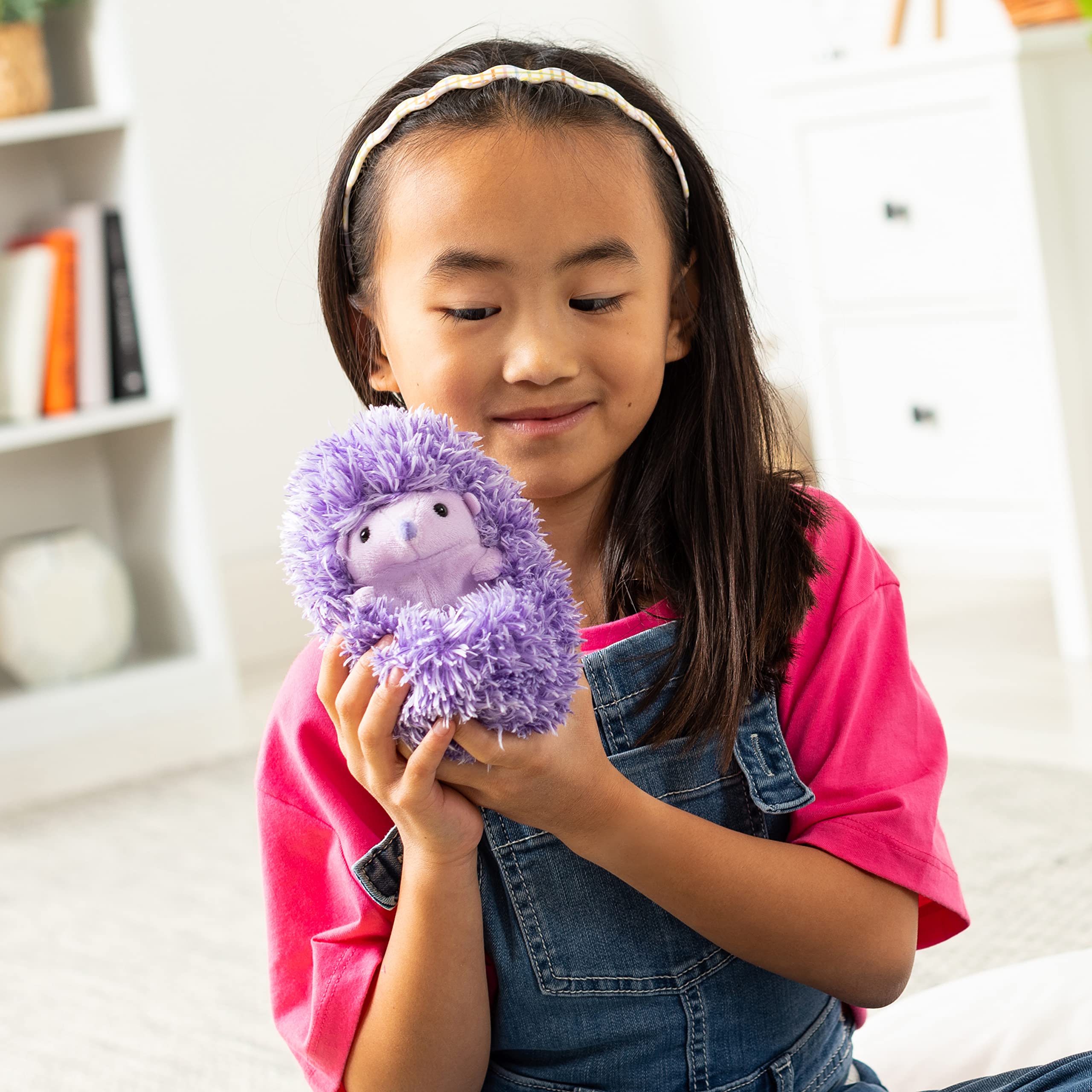 Curlimals Higgle The Hedgehog - Interactive Plush Toy with 50+ Sounds & Reactions, 3+ Years