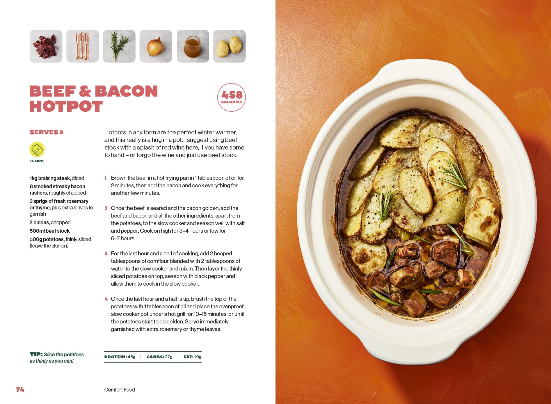 Ebury Press Bored of Lunch Six Ingredient Slow Cooker: Calorie-Counted Recipes by Nathan Anthony 7