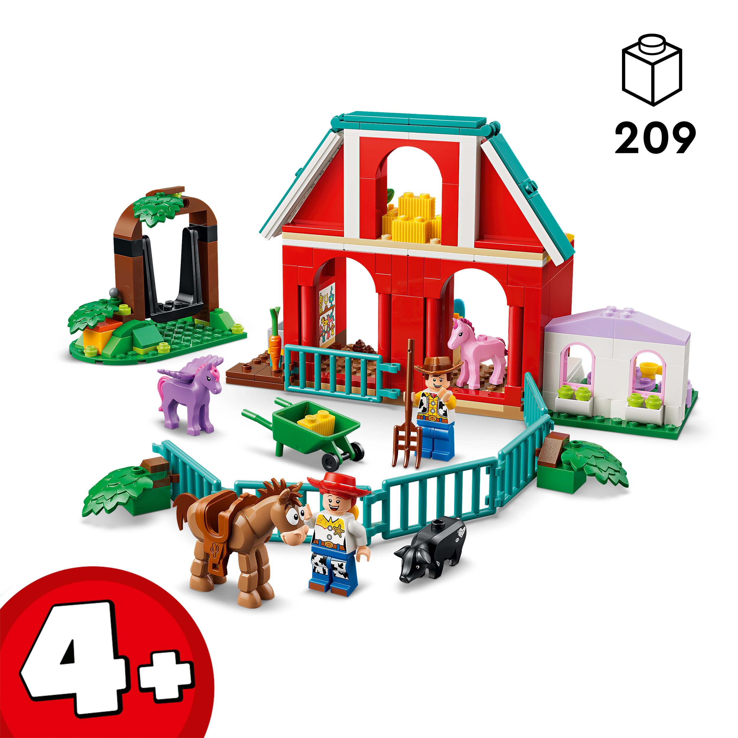 LEGO Disney Pixar Toy Story 5 Blaze's Horse Ranch Building Set 43304 for Ages 4+