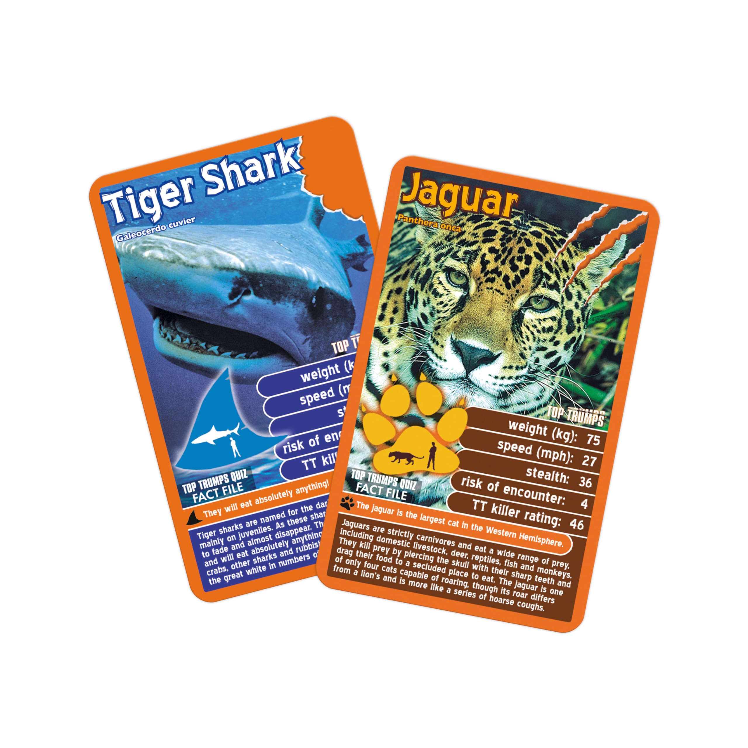 Top Trumps Deadliest Predators Classic Card Game | Ages 4+ | Multicolor 4