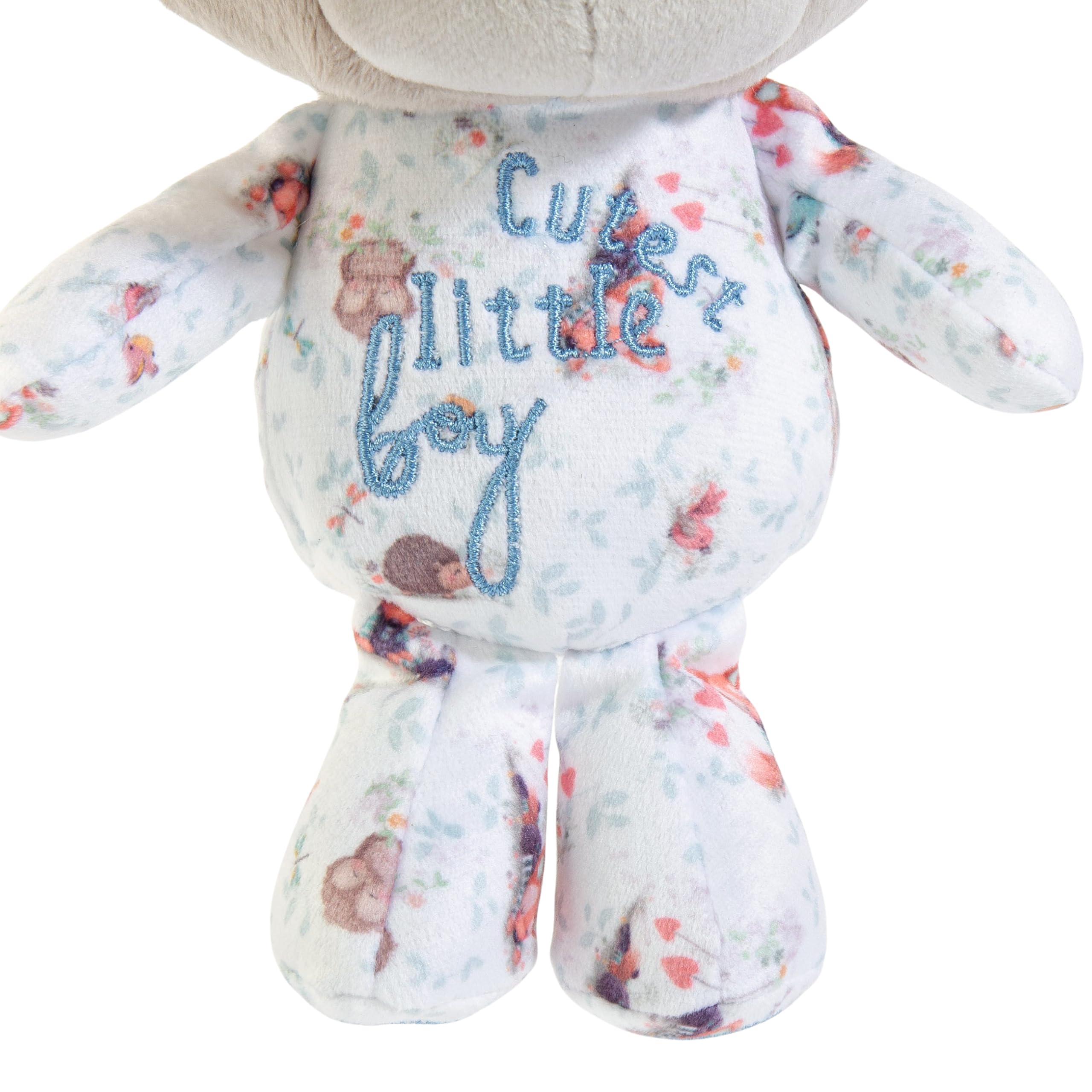 Me to You Tiny Tatty Teddy Boy Plush - 15cm | Baby Safe from Birth | Woodland Print 4