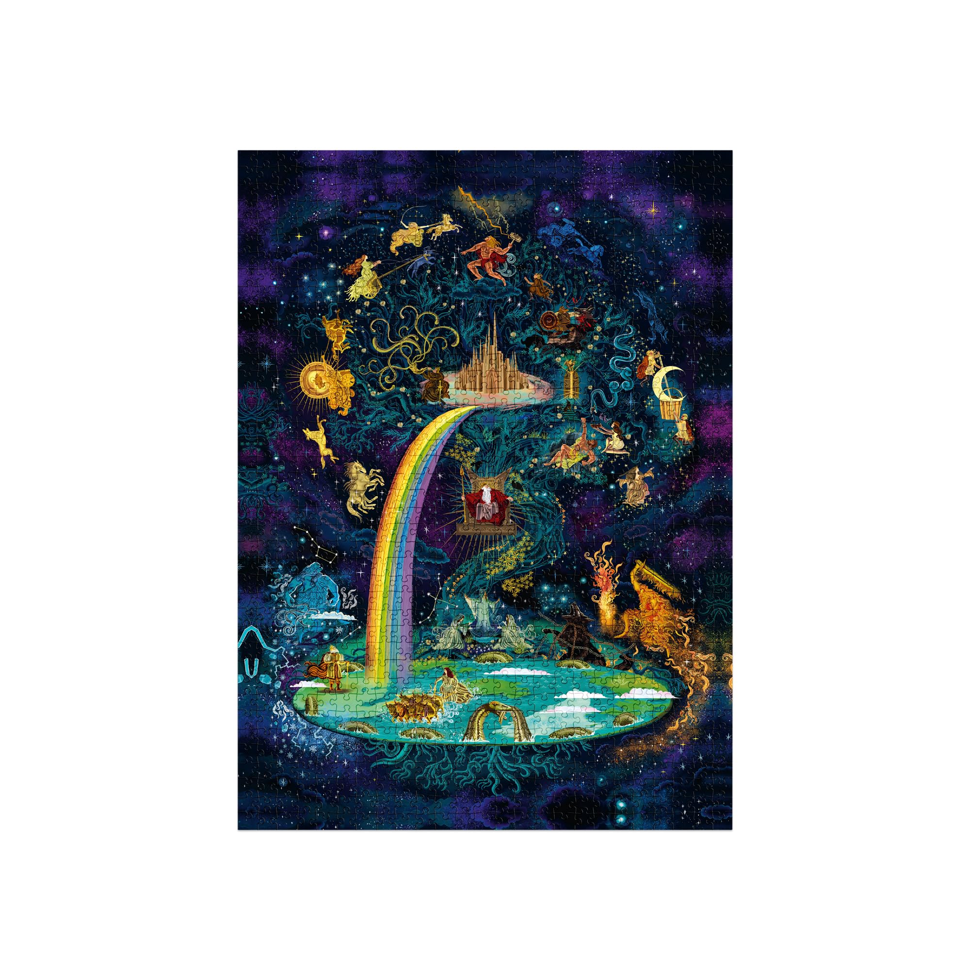 Laurence King The World of Norse Mythology Jigsaw Puzzle - 1000 Pieces | 19 x 27 in 6