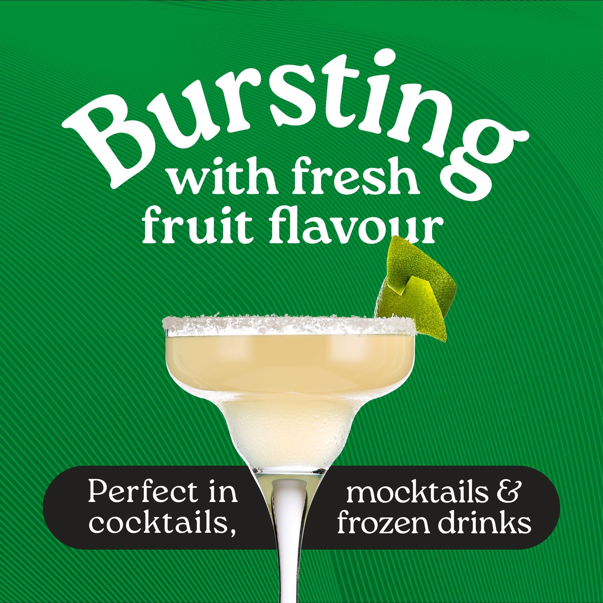Finest Call Single Pressed Lime Juice - 100% Real Fruit | Bar Essential | 1 L