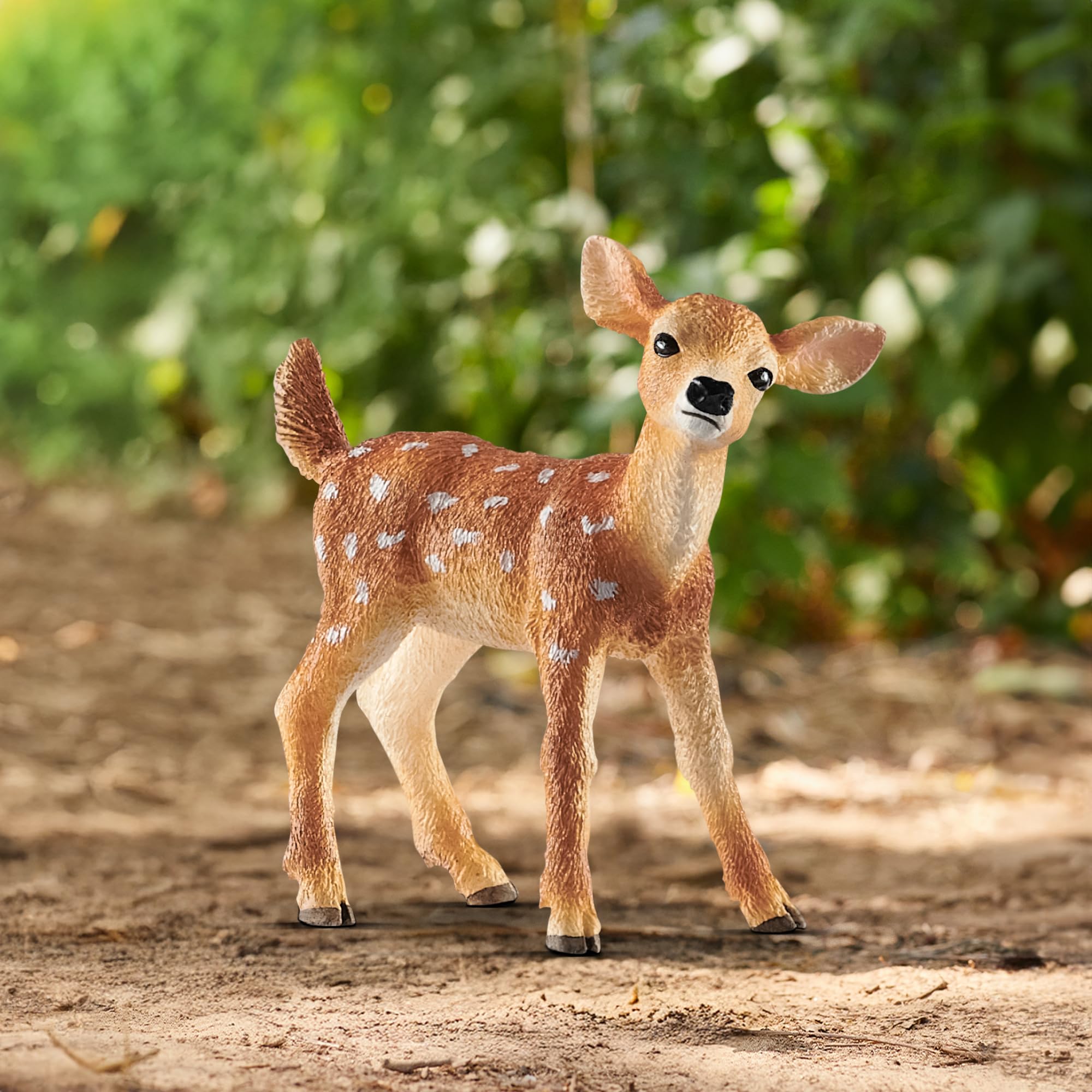 Schleich White-Tailed Doe Miniature Figure - Realistic Wild Life Toy | 3+ Years 2