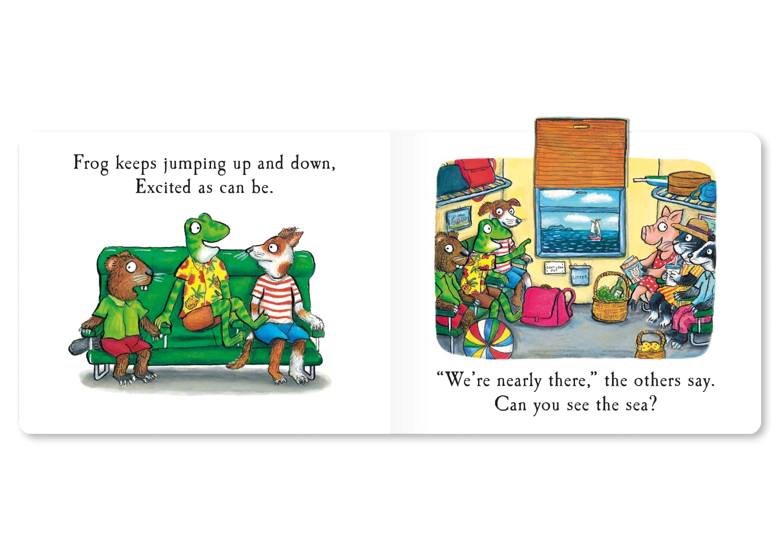 MACMILLAN Frog's Day Out: A Lift-the-flap Story | Board Book | Ages 1-3 5