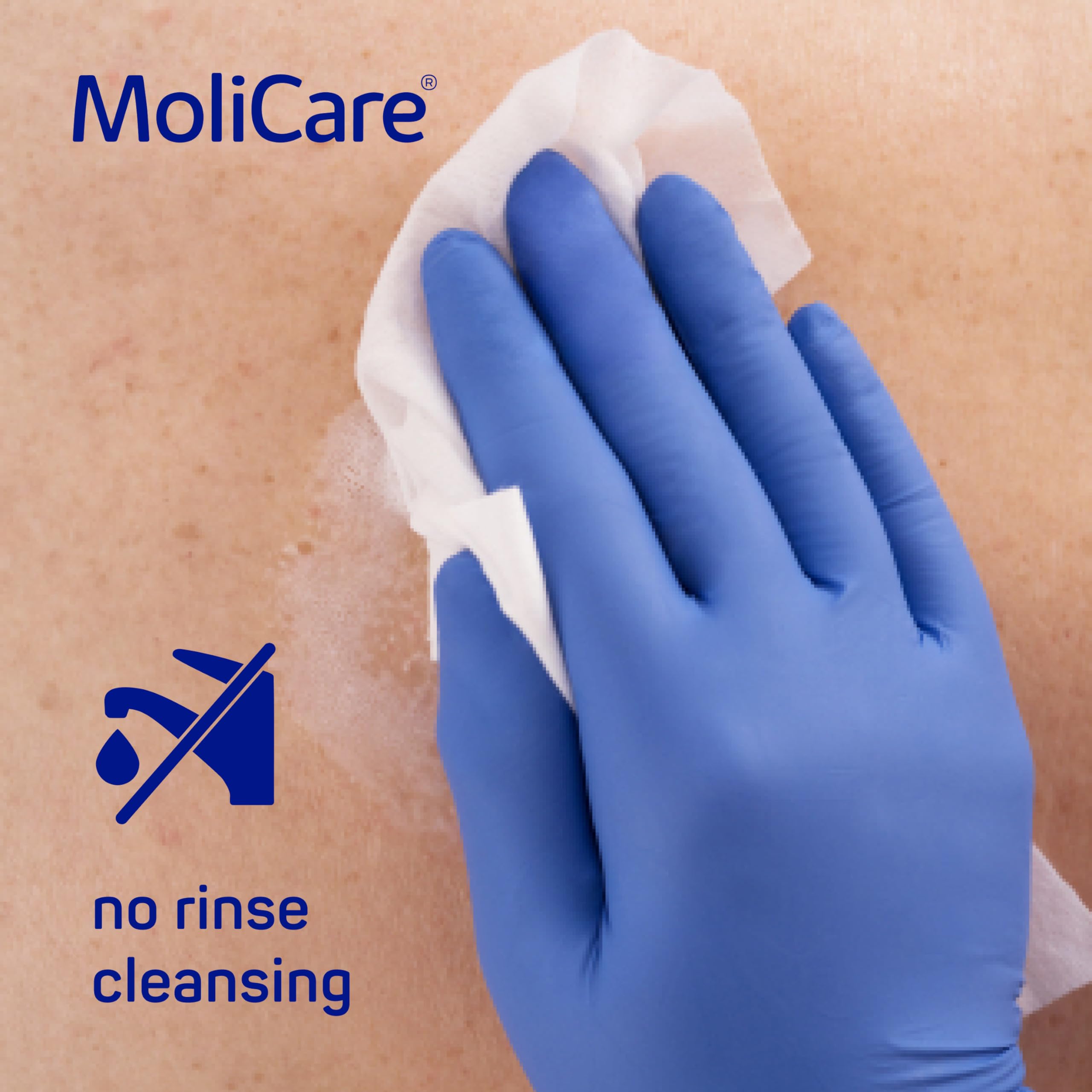 Molicare Skin 3in1 Wet Wipes - Cleanse, Moisturise & Protect | 30 Wipes 3