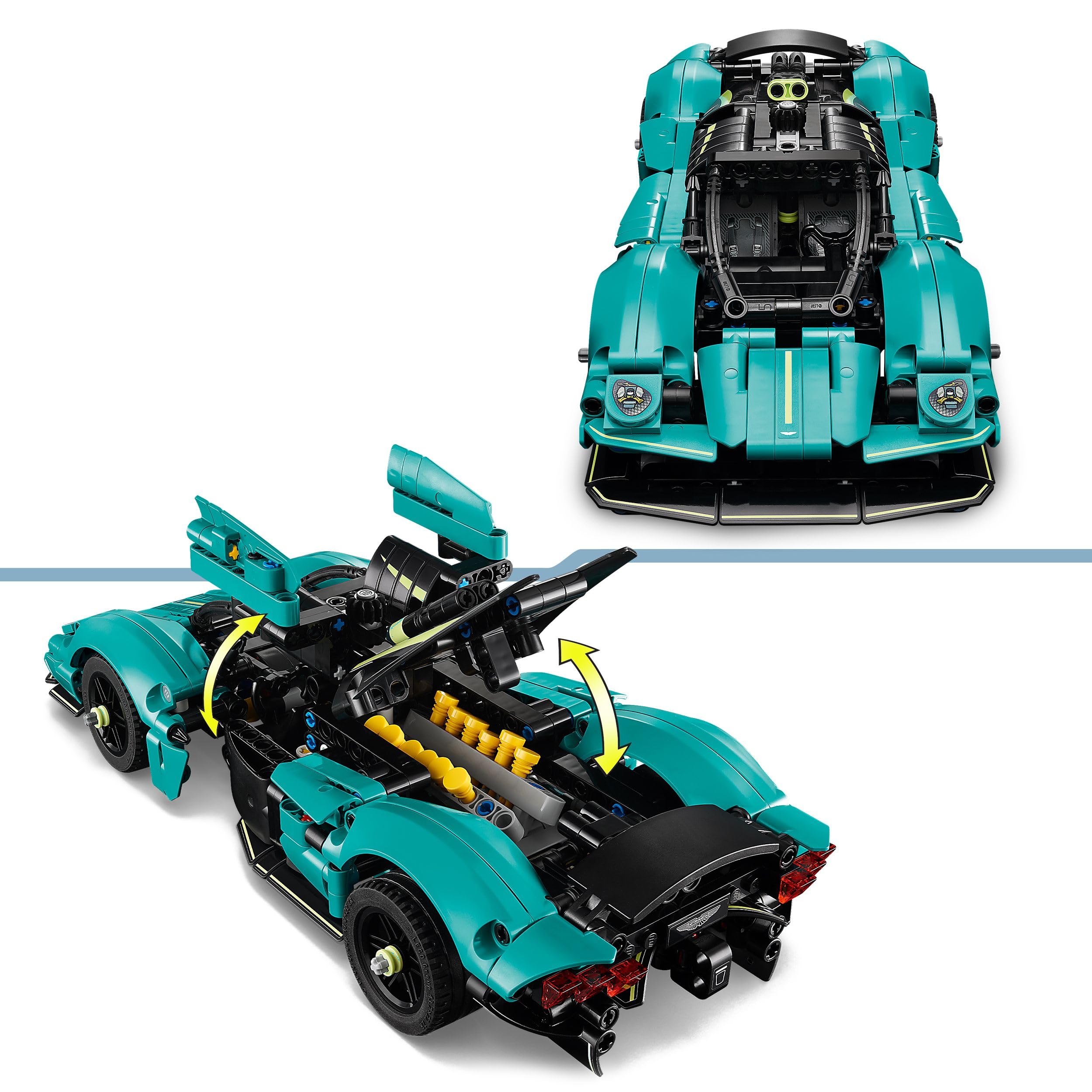 LEGO Technic Aston Martin Valkyrie Buildable Car Model Kit 42208 | Ages 9+ | 707 Pieces 4