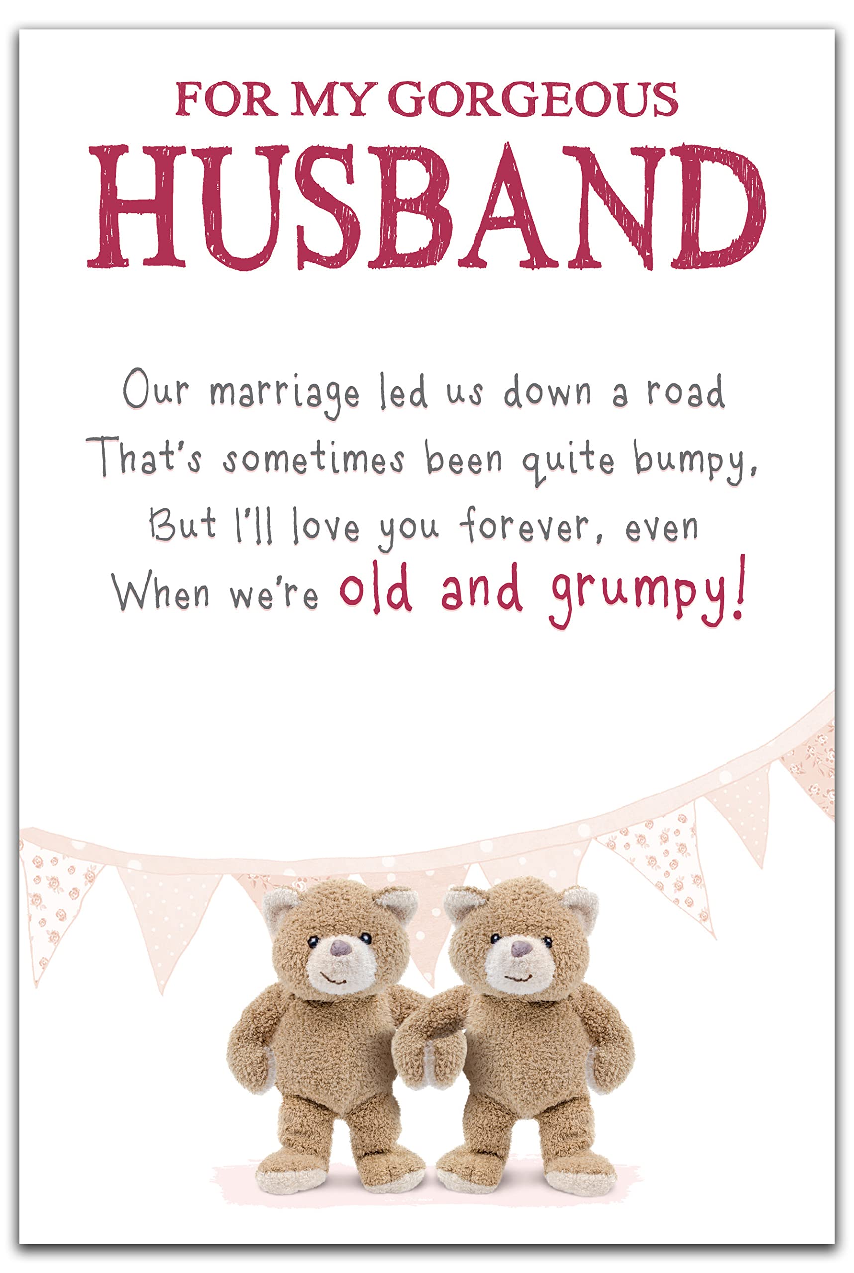 Emotional Rescue Grumpy Birthday Card - Husband | FSC Paper | Made in UK