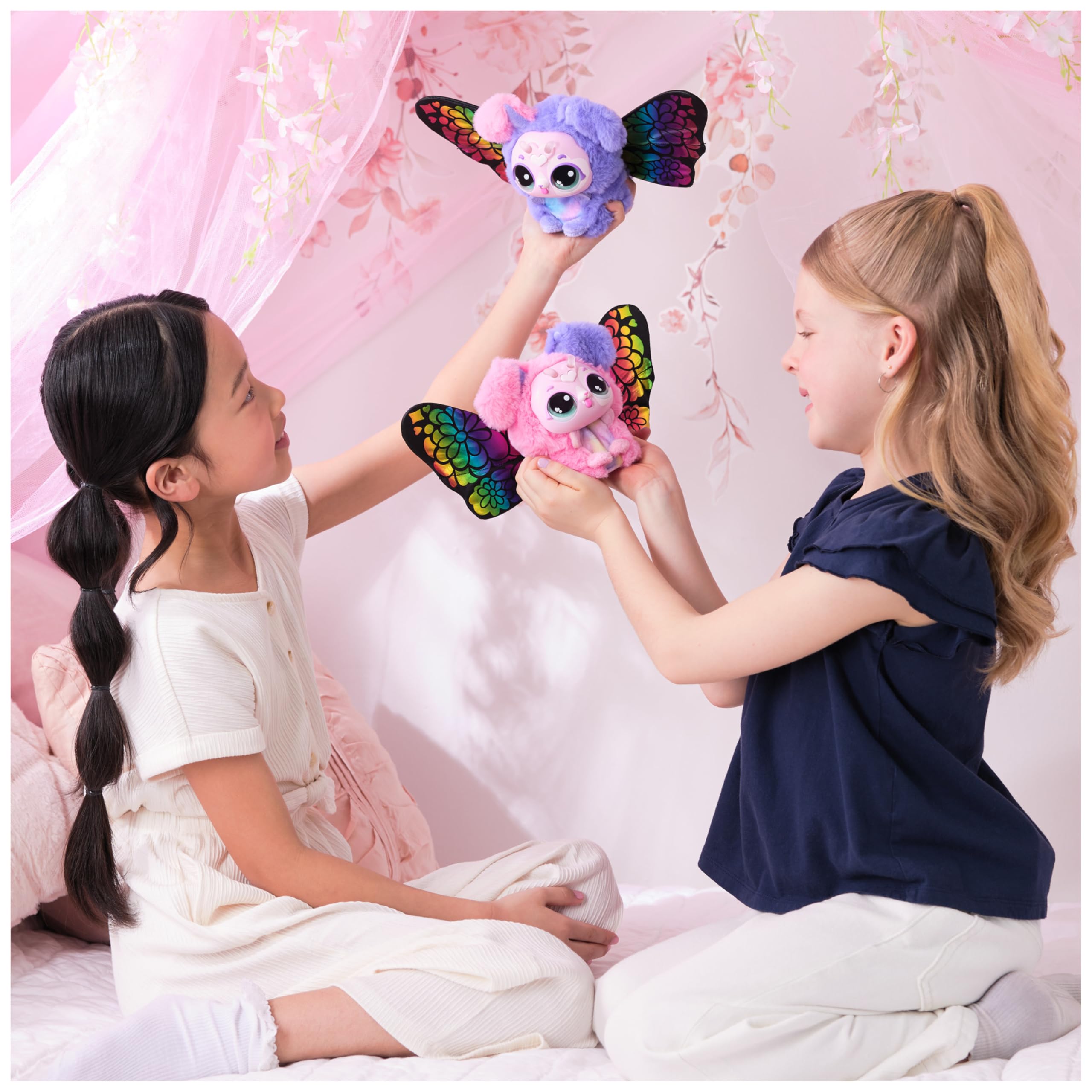 HATCHIMALS Bloomables Puppyfly Surprise Interactive Toy with Flower and Accessories 15