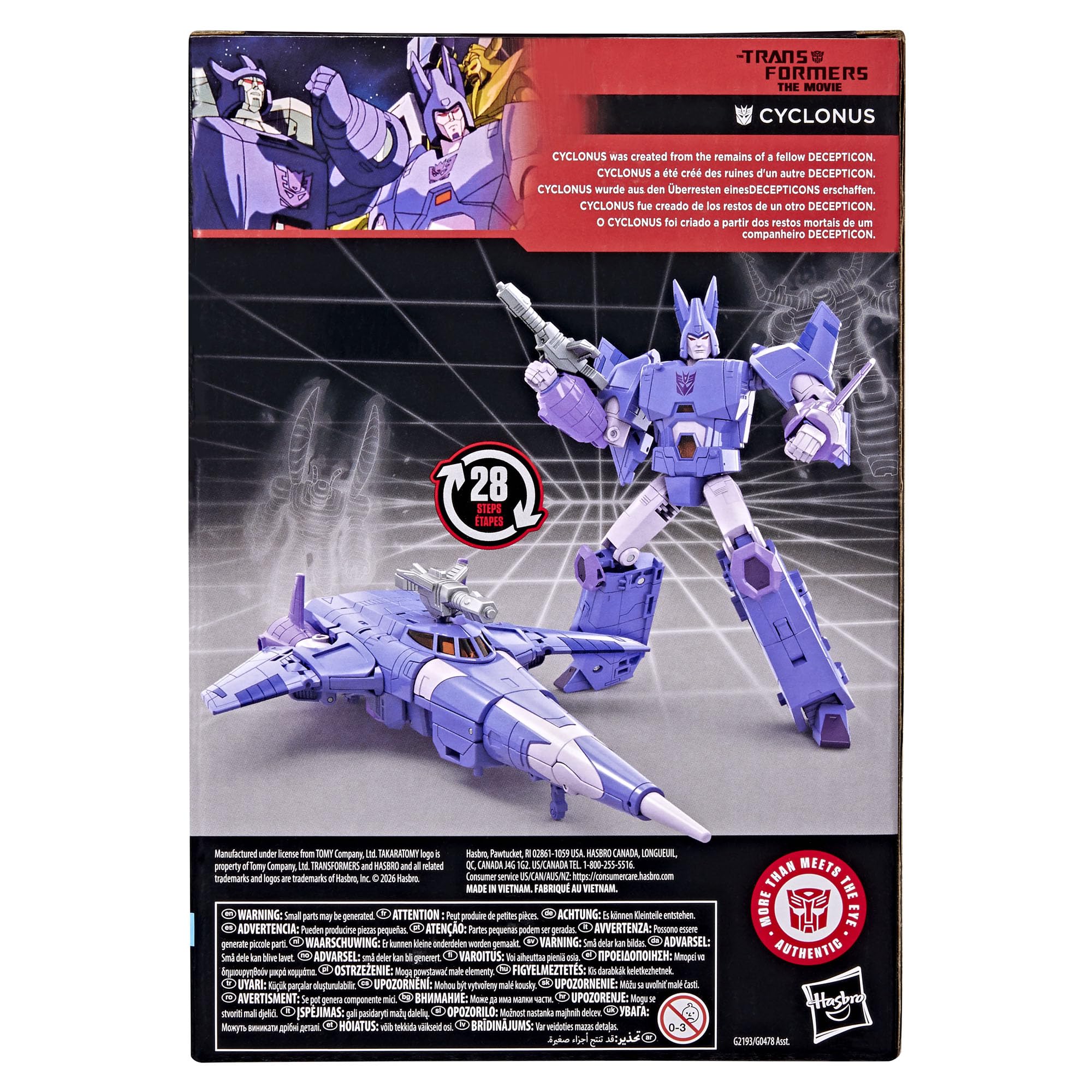 Transformers Studio Series Cyclonus Voyager Class Action Figure | 20 cm | Ages 8+ 6