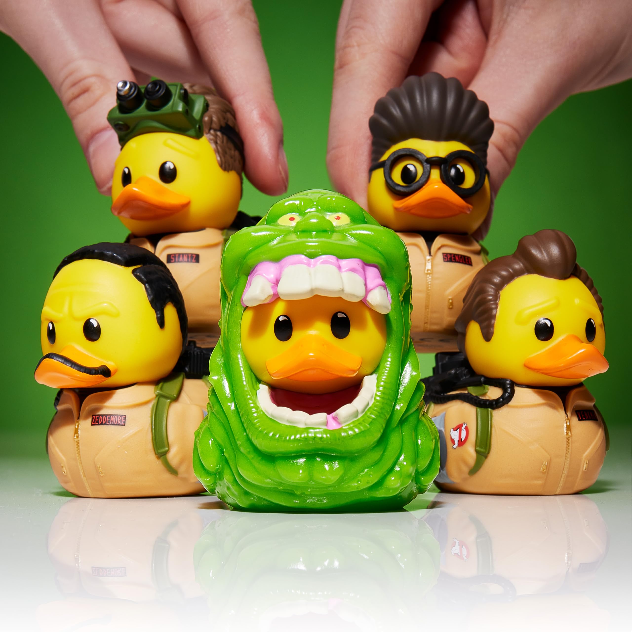 TUBBZ Ghostbusters Ray Stantz Cosplaying Duck Figure - Mini Slimer Edition | Vinyl 6