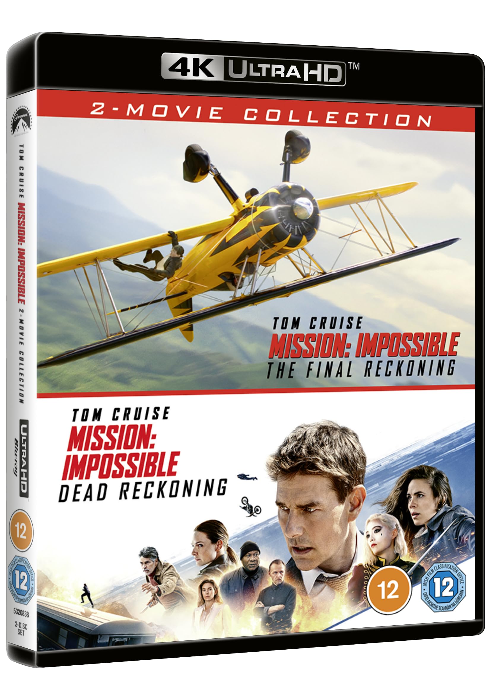 Mission: Impossible - Dead Reckoning & The Final Reckoning 2-Movie Collection [4K Blu-ray]