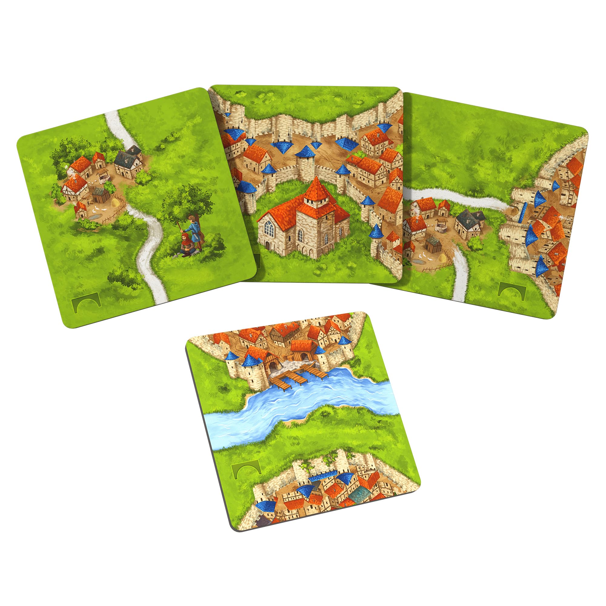 Hans im Glück Carcassonne: Castles & Bridges Expansion 8 Refresh | Strategy Board Game | 5 Players