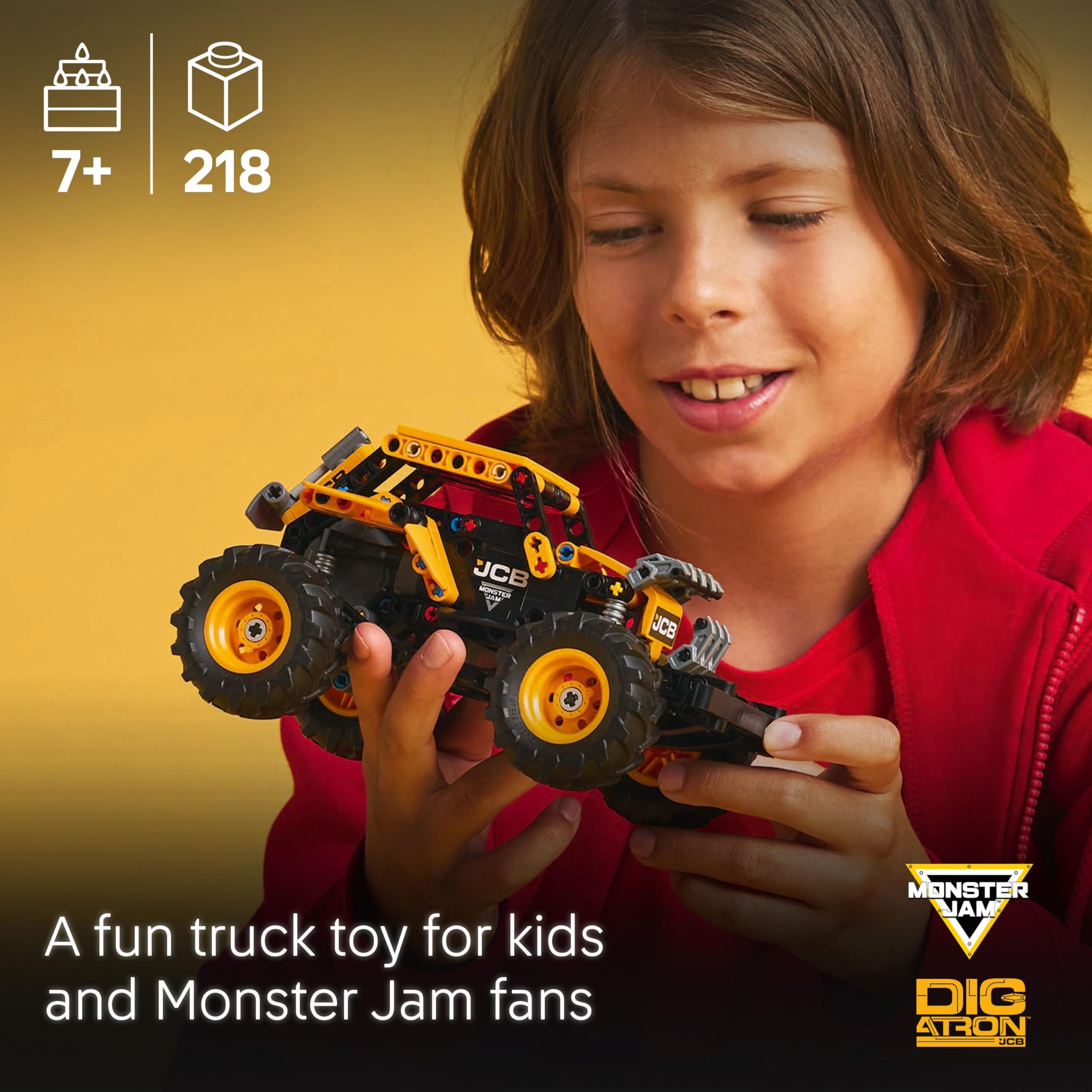 LEGO Technic Monster Jam DIGatron Pull-Back Truck Building Set - Ages 7+ 2