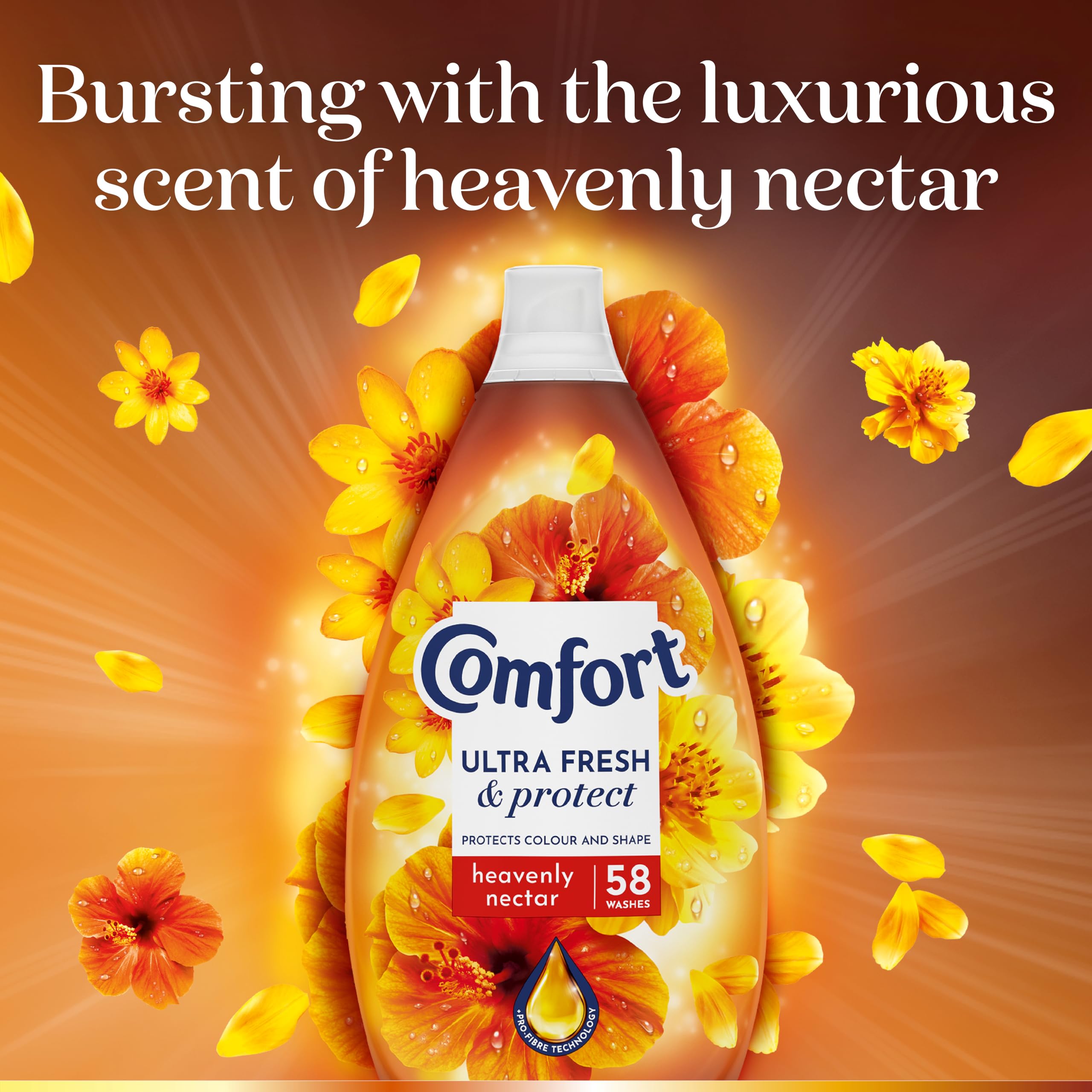 Comfort - Ultra Fresh &amp; Protect Heavenly Nectar Flüssiger Weichspüler 4
