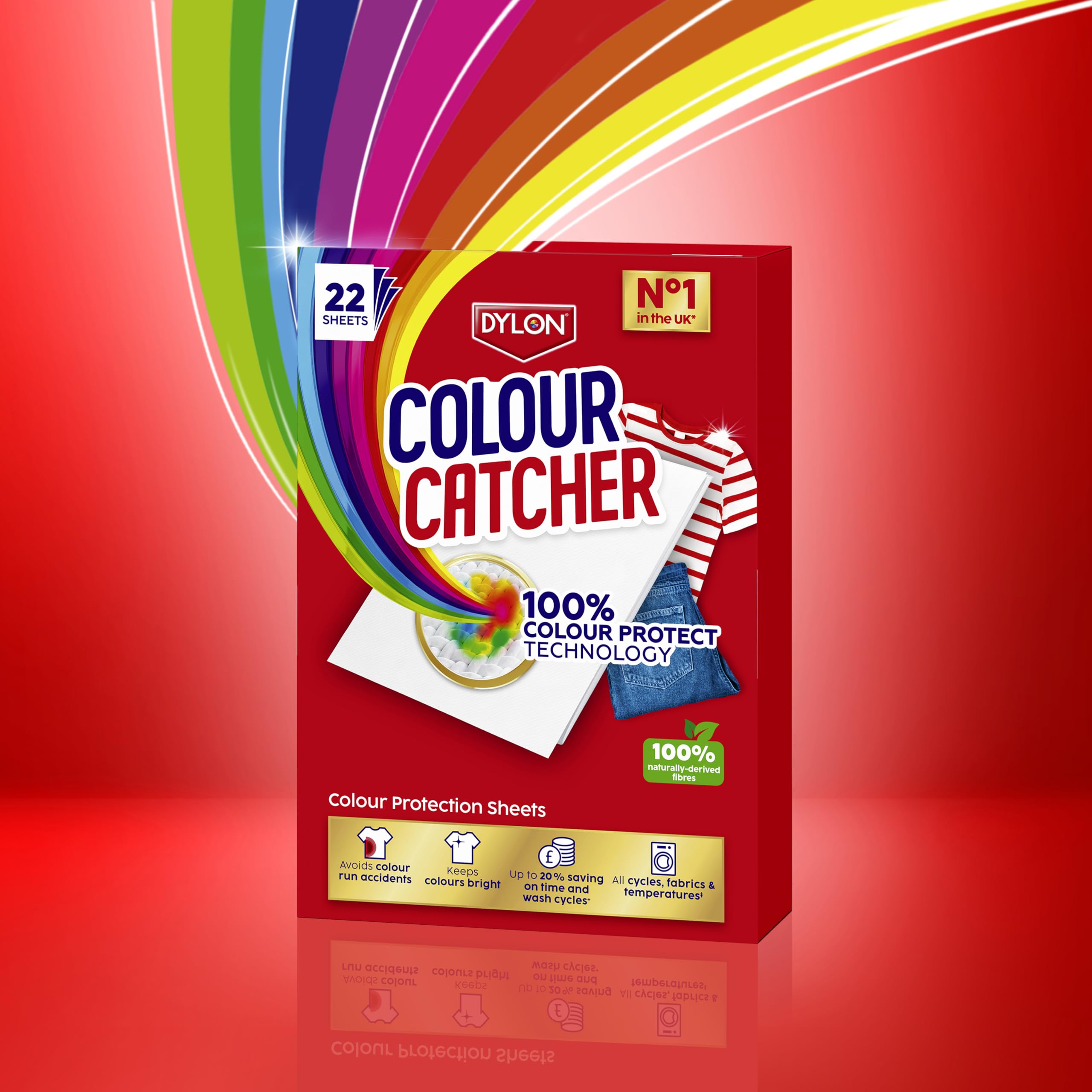Colour Catcher Colour Protection Sheets - Prevents Colour Run Accidents | 22 Sheets