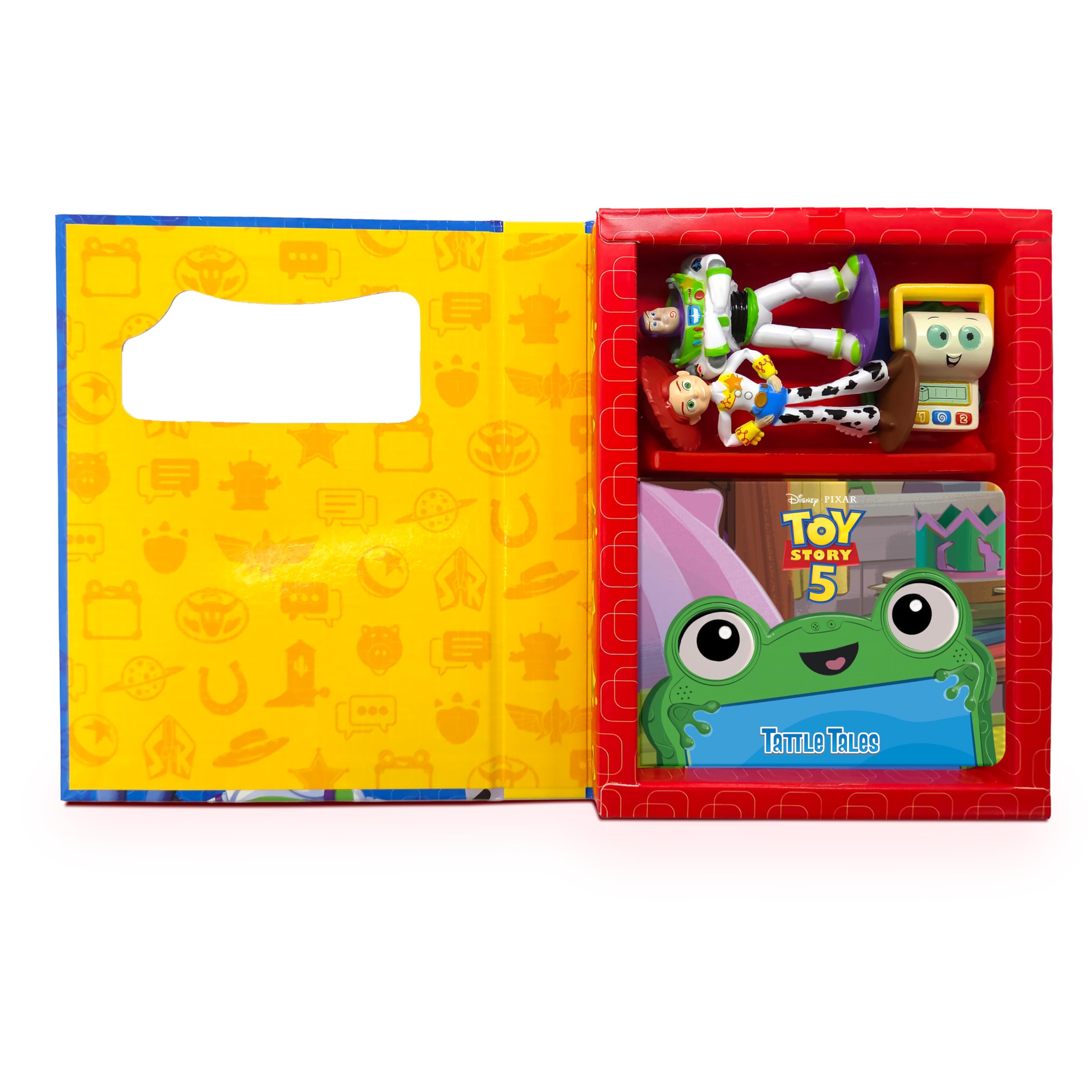 Phidal Disney / Pixar Toy Story 5 Tattle Tales Activity Book | Board Book | Ages 3+ 4