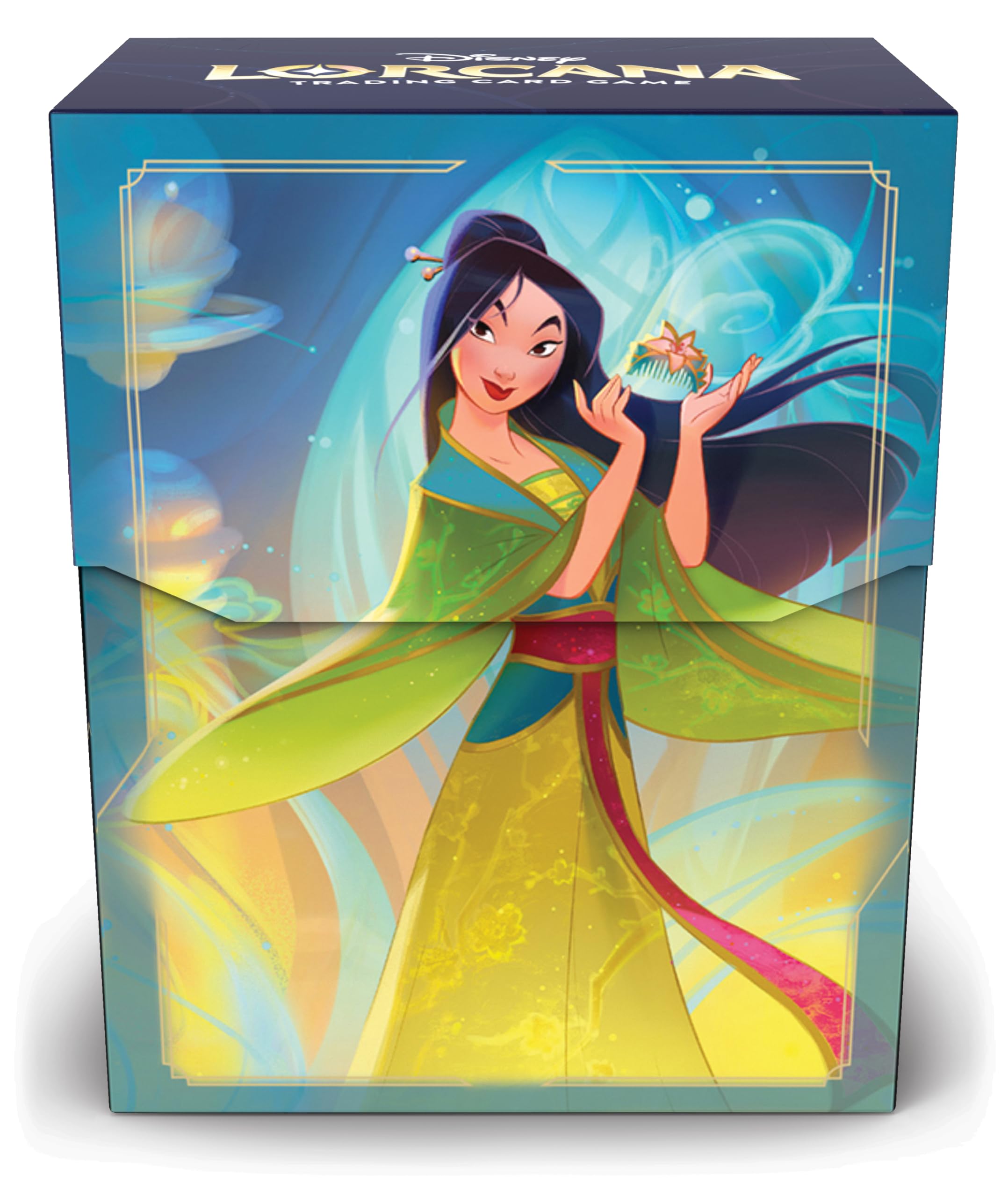 Ravensburger Disney Lorcana Mulan Set 9 Fabled Deck Box for Trading Cards | Holds 80 Sleeved Cards 6