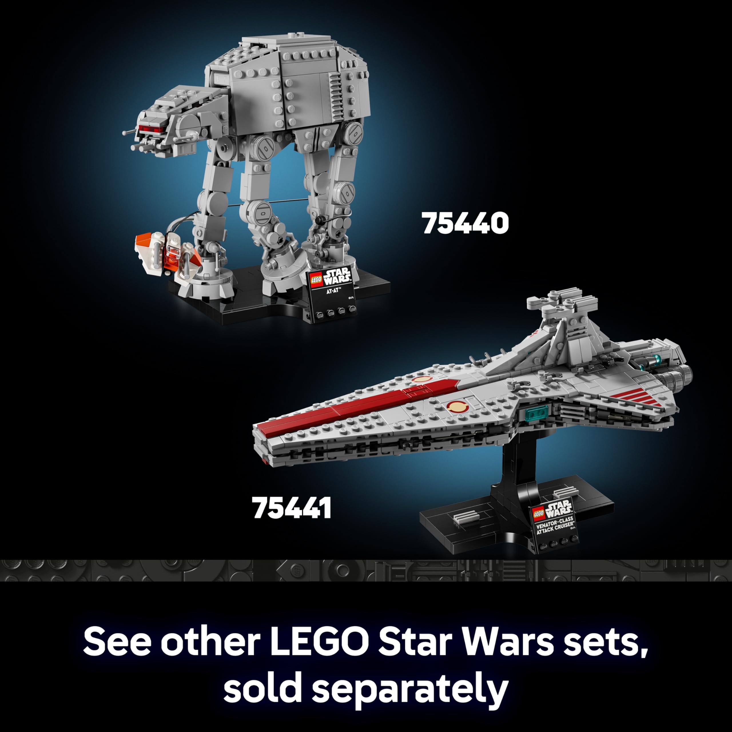 LEGO Star Wars 75440 AT-AT Building Set for Adults | Display Model with Snowspeeder | Ages 18+ 7