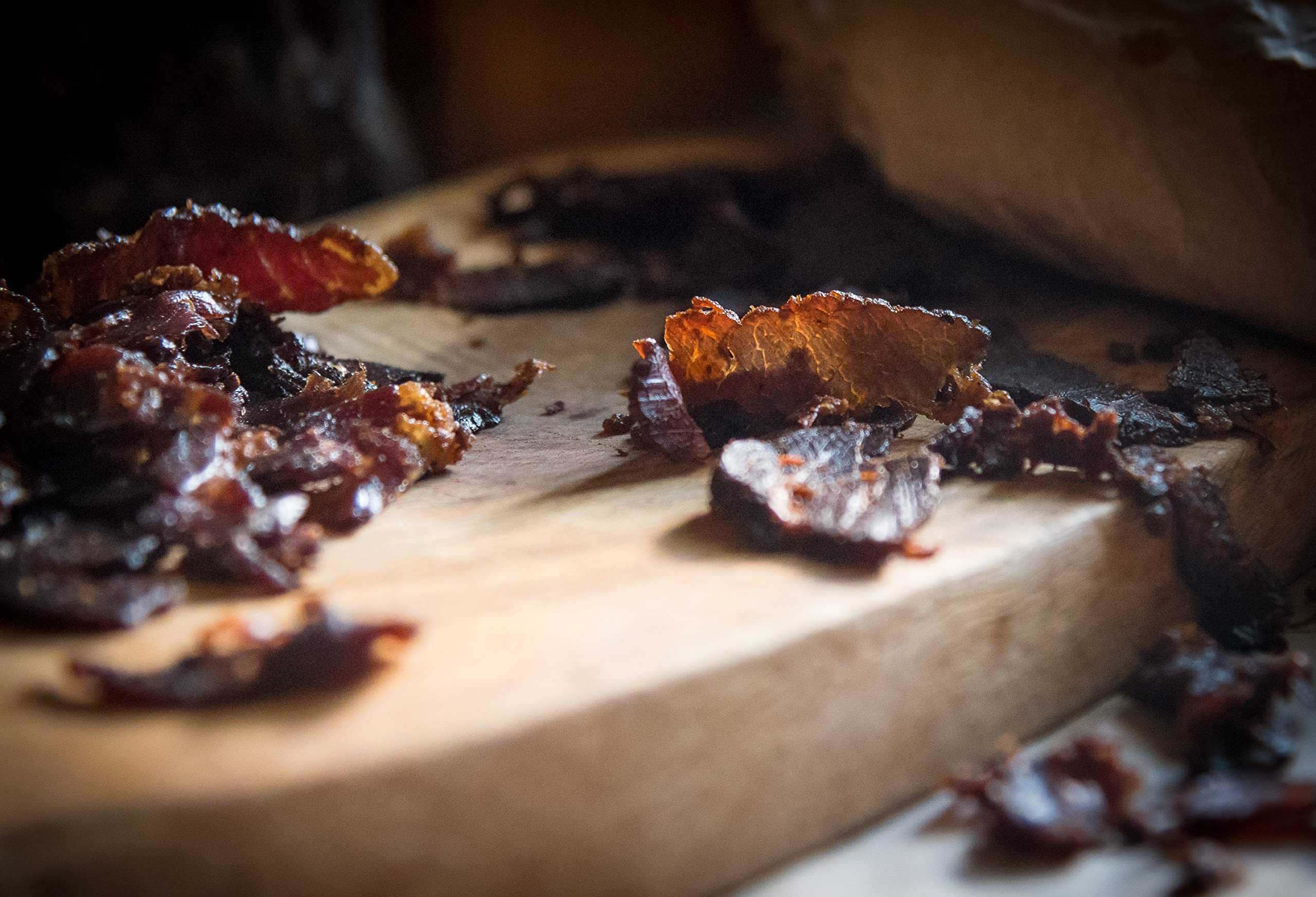 Biltong Boss Smoky Ghost Beef Biltong - High Protein | 45.2g Protein per 100g | 200g Pack 2
