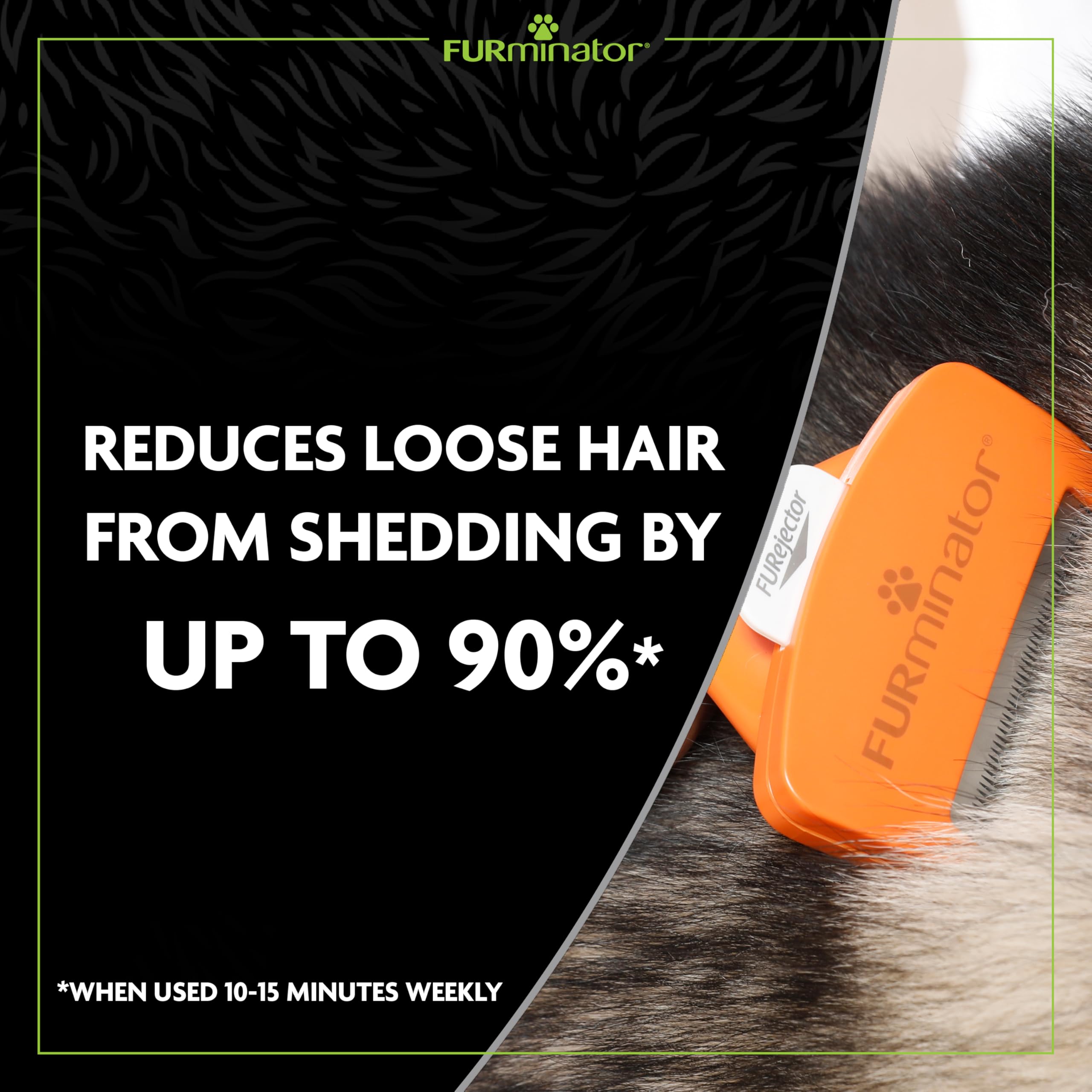 FURminator Undercoat deShedding Tool for Cats M/L Short Hair | Reduces Shedding 90% 3