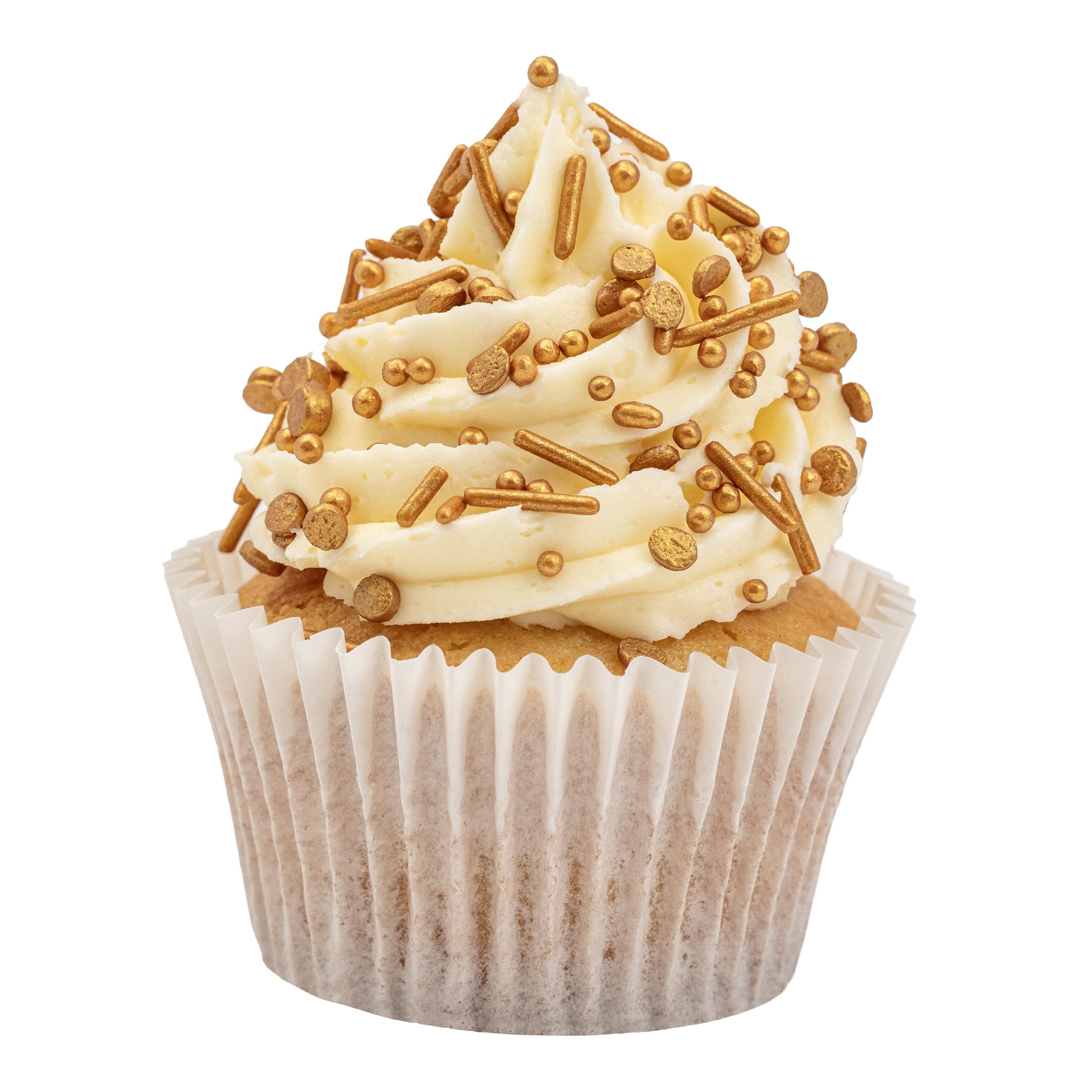 PME Cake Sprinkle Mix - Gold | Blend of Strands, Beads & Confetti | 76g 3