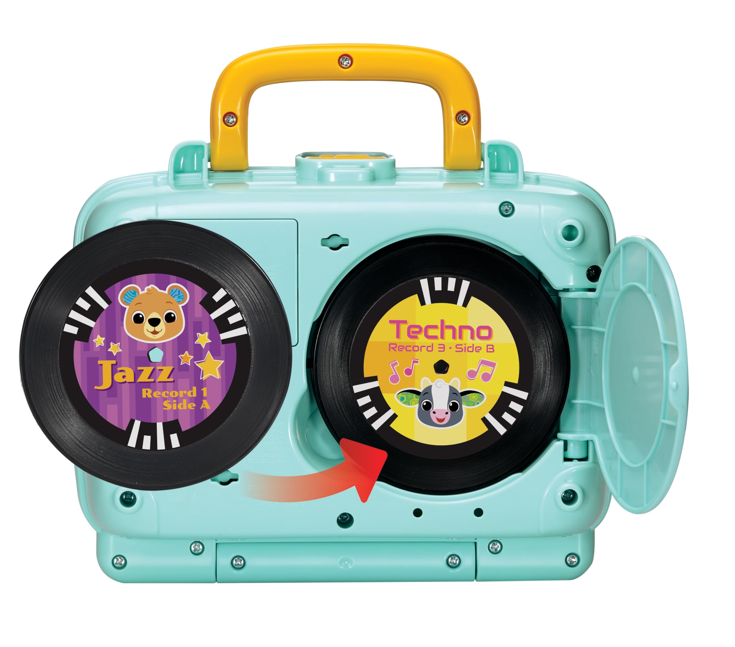 VTech Baby My 1st Record Player - Interactive Turntable for Ages 12-36 Months | 5 Music Styles 6