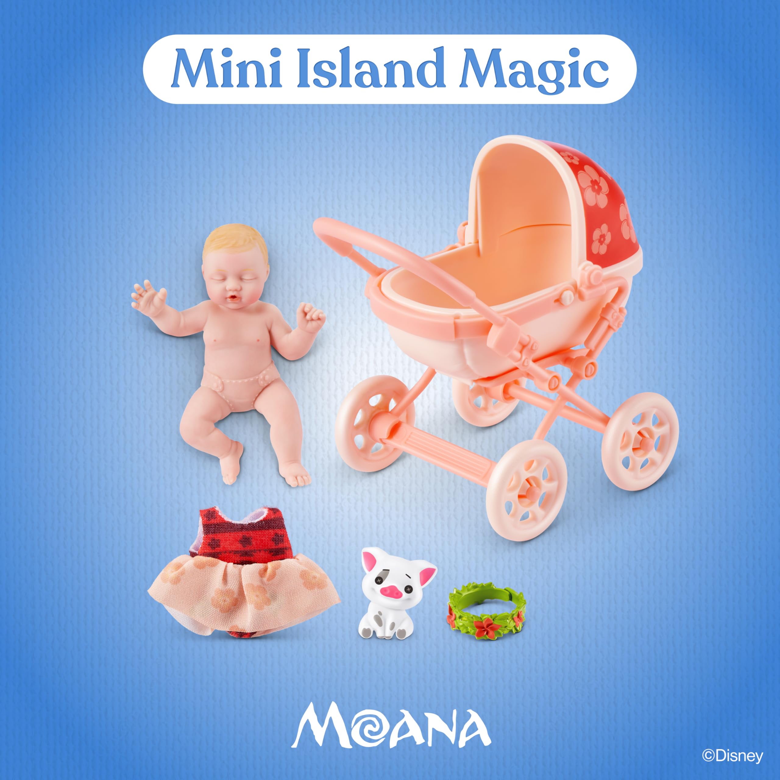 ZURU MY MINI Baby Doll Mystery Capsule 2 Pack | Collectible Disney Figures | Ages 3+ 3