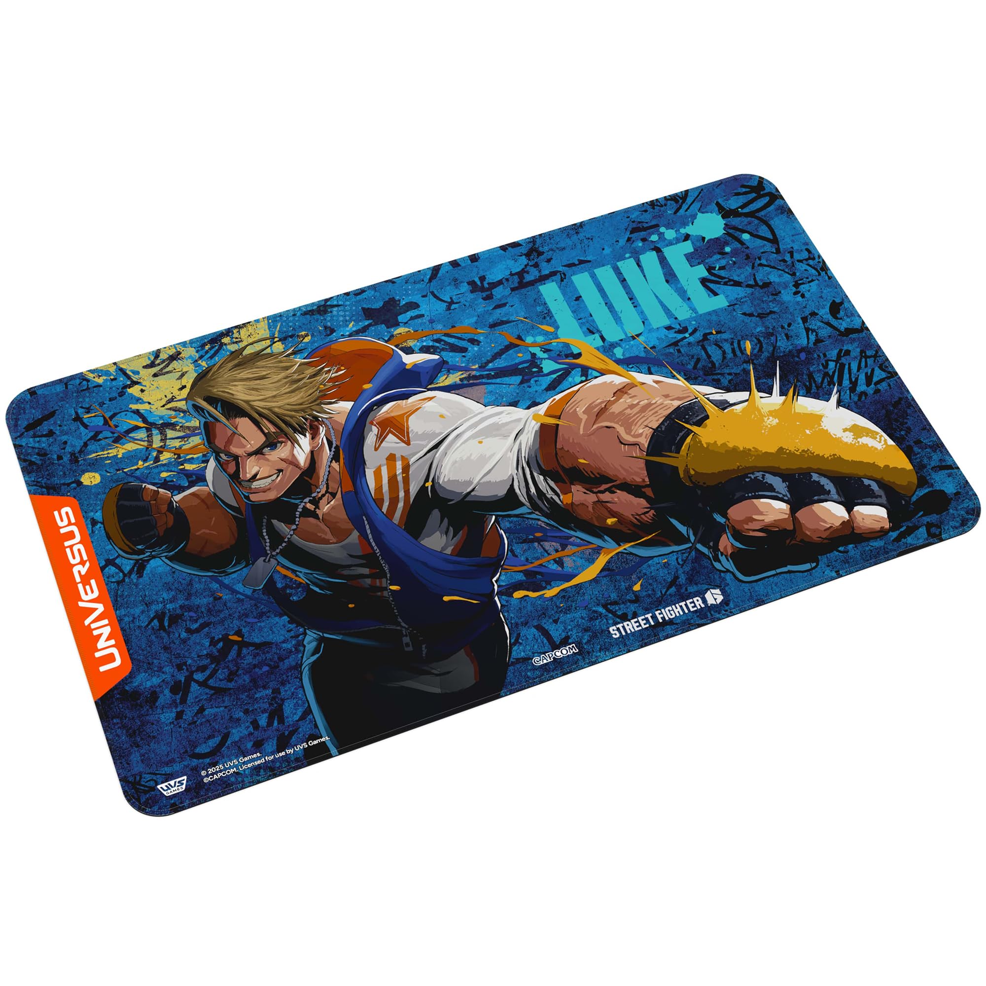 UniVersus Street Fighter 6 Challenger Series Playmat - Luke | 24 x 14 Inches Neoprene 7