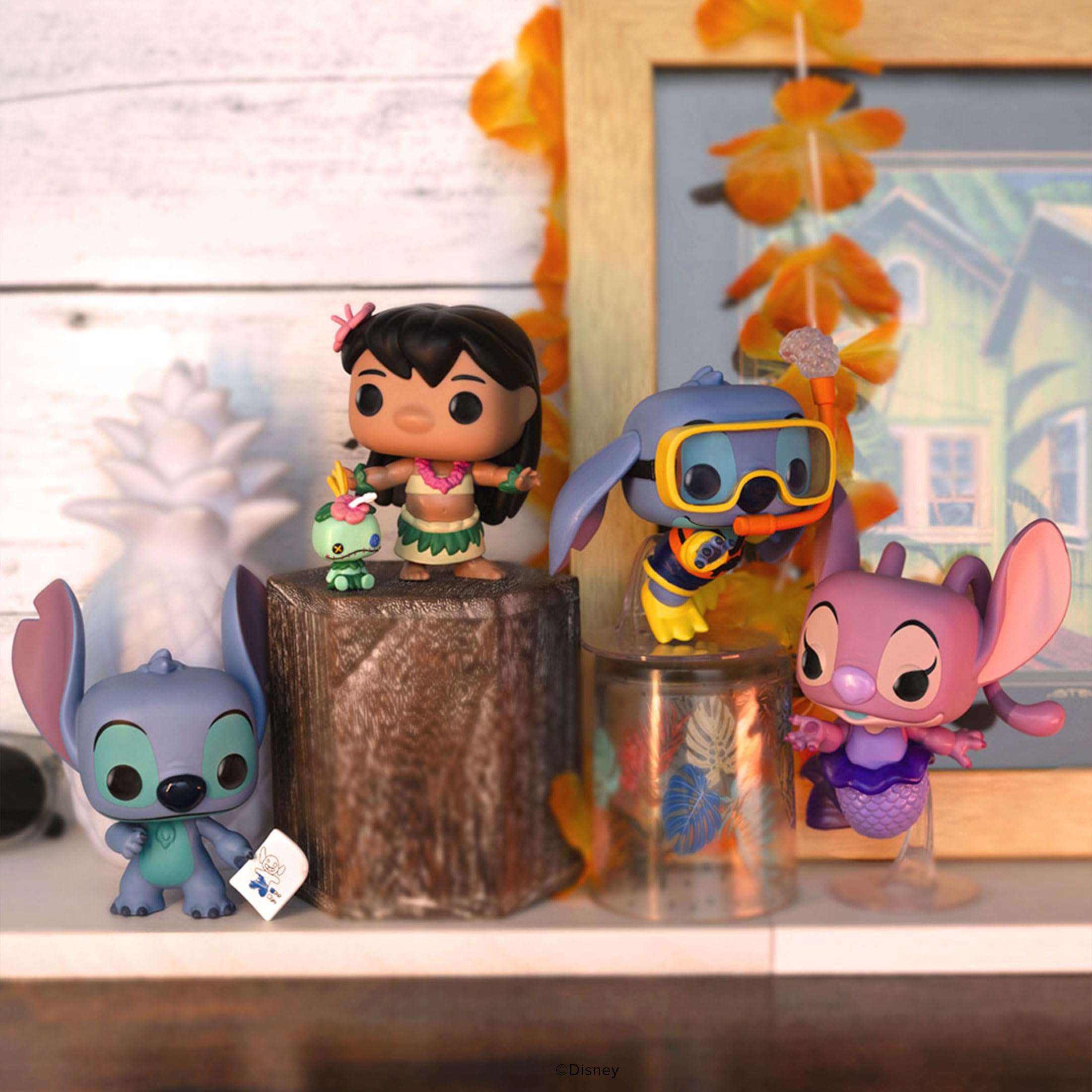 Funko Disney Lilo & Stitch - Angel Chibi Figure | 3.75 Inch Vinyl | Multicolor 3