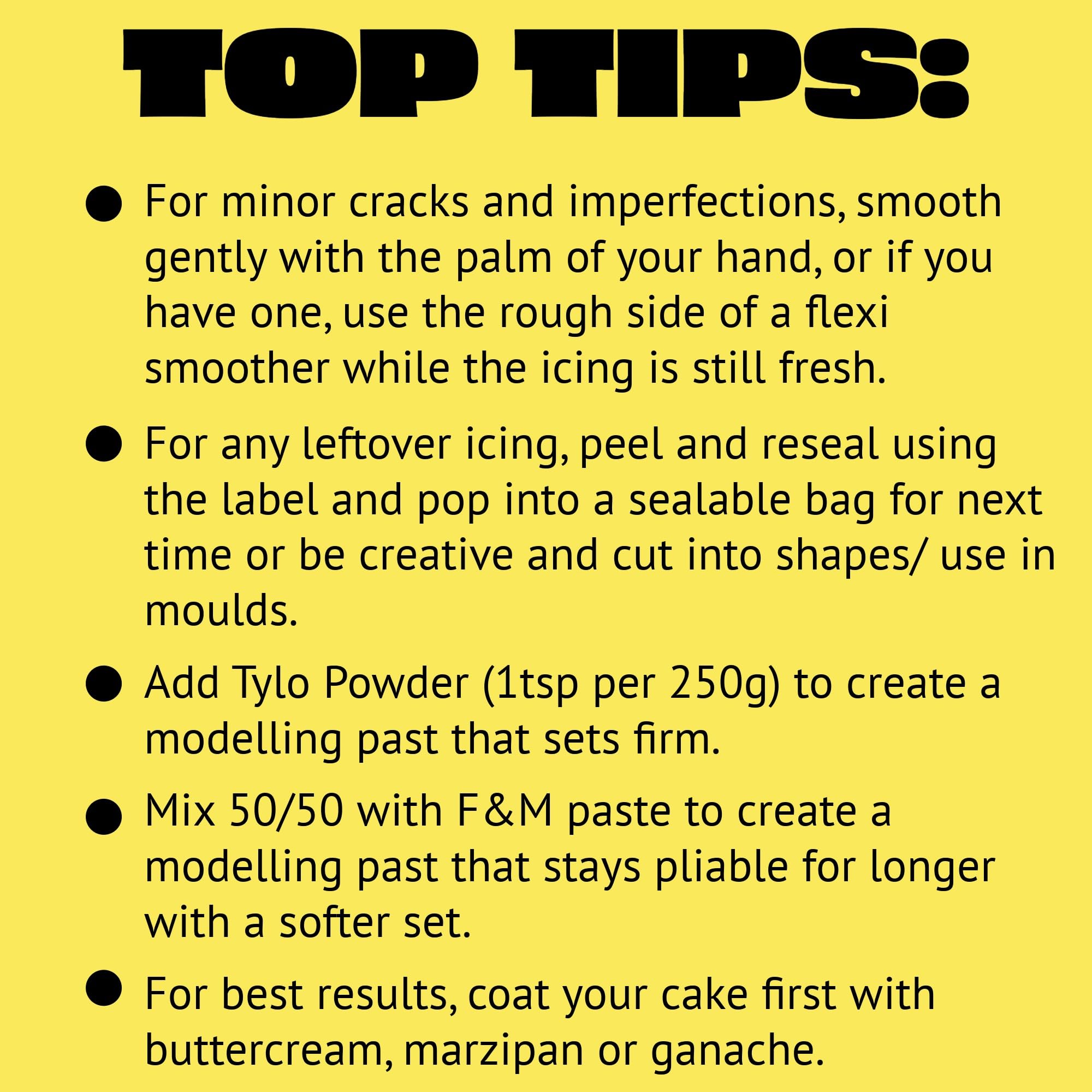 Renshaw Yellow Extra Stretch Fondant Icing - Extra Firm & Elastic | 1 kg 4