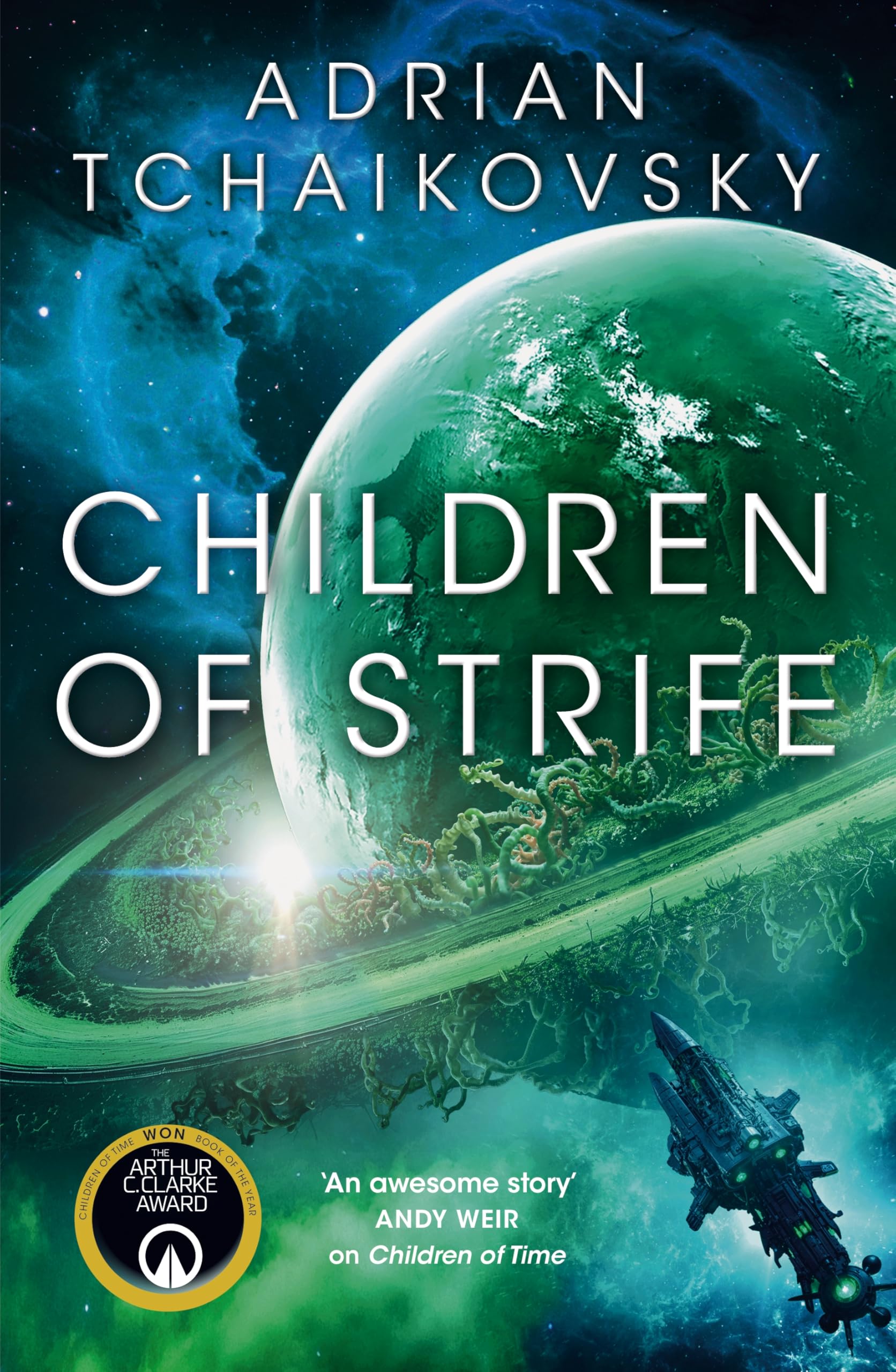 TOR Children of Strife - Far-Future Science Fiction Adventure | Hardcover | English