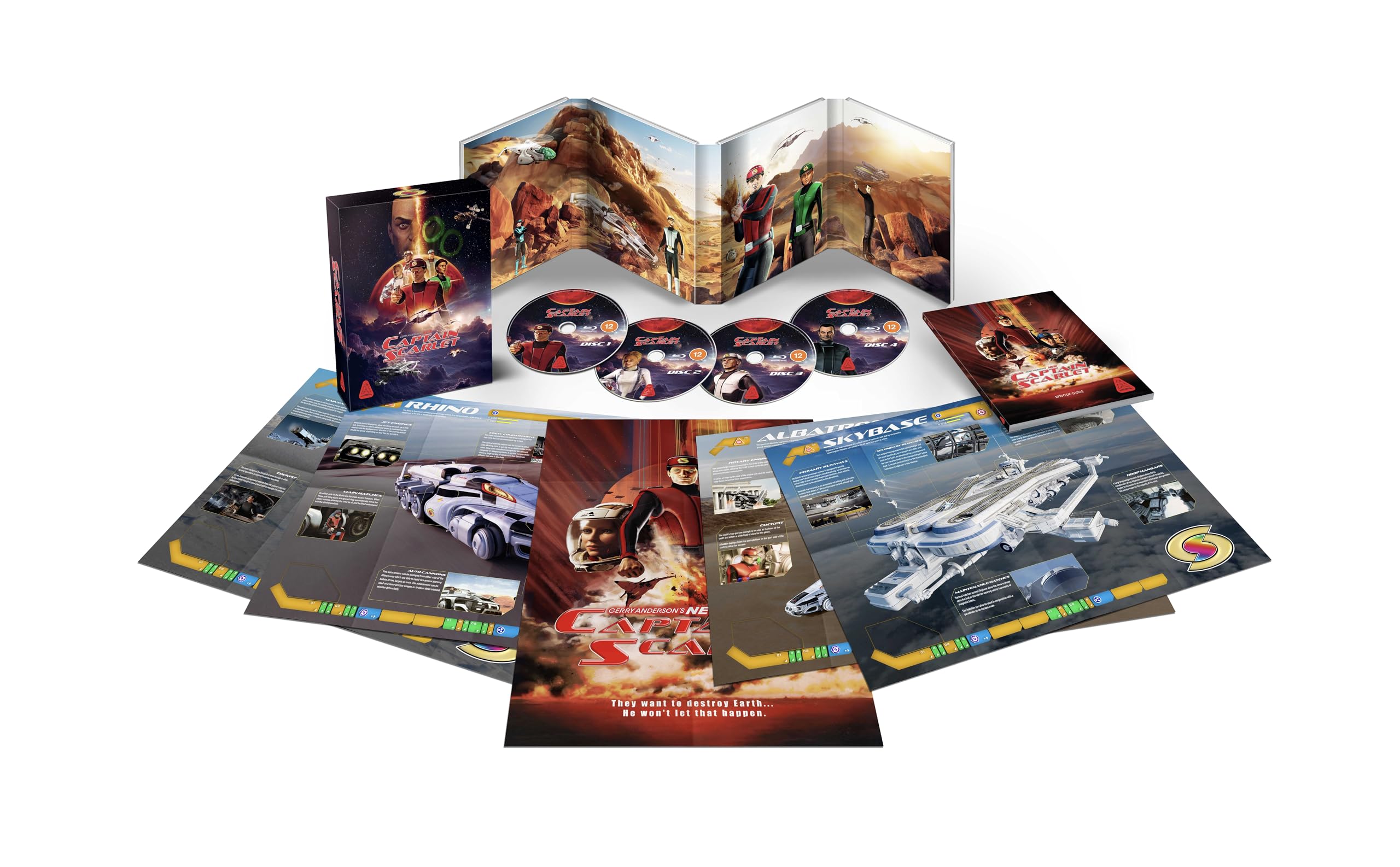 New Captain Scarlet Limited Collector’s Edition [Blu-ray]