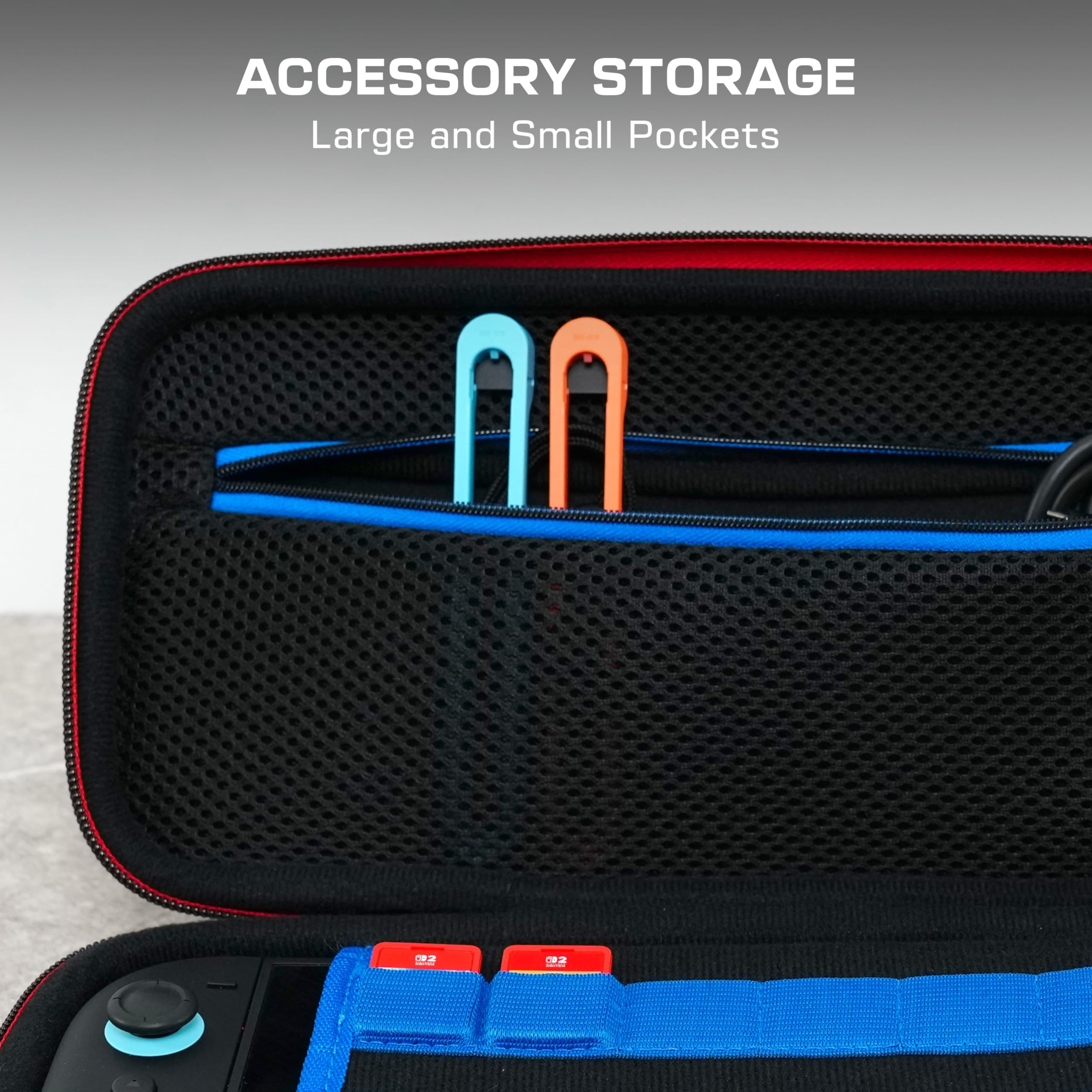 Turtle Beach PlayTrek Travel Case: Mario Bricks - Nintendo Switch 2, Ninten 5
