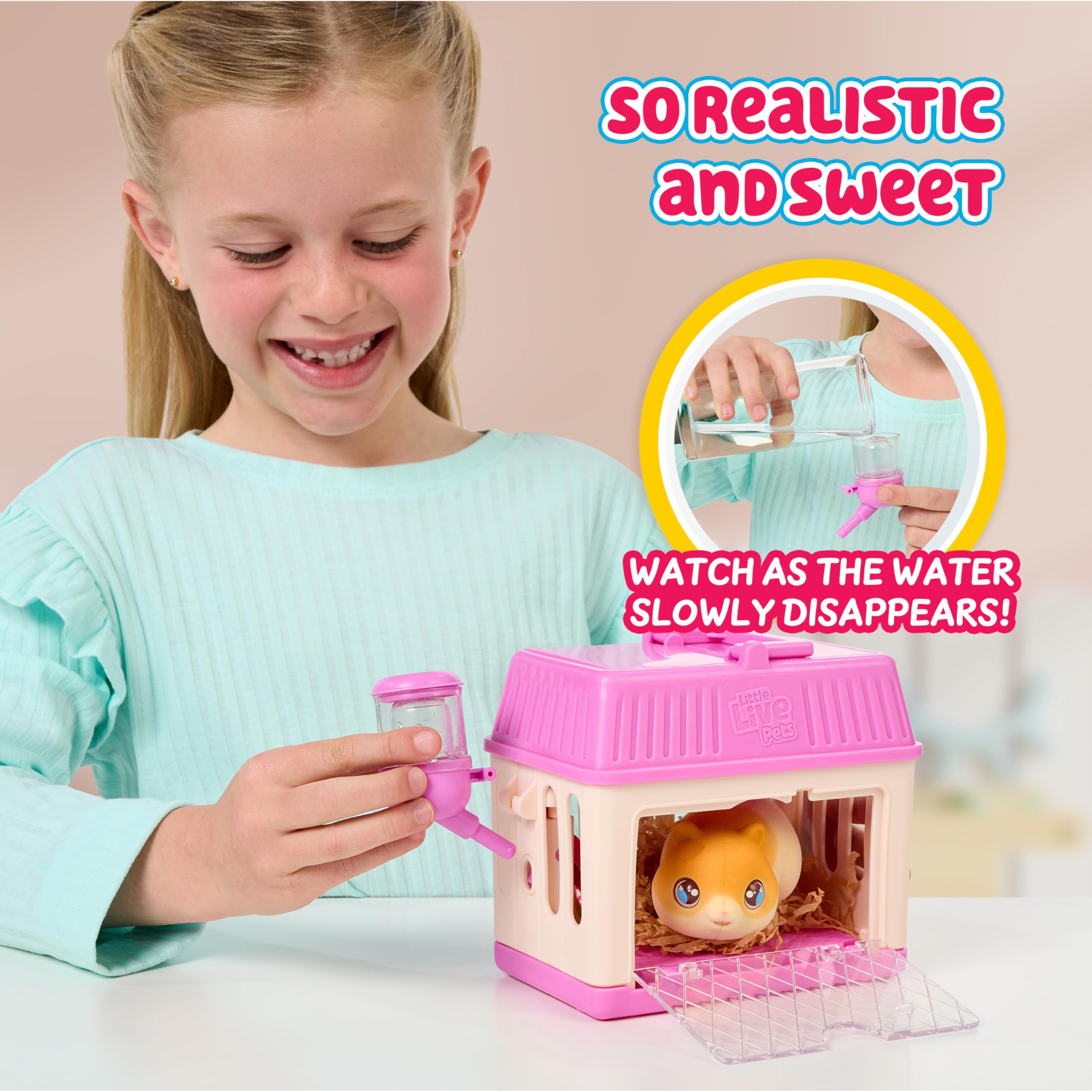 Little Live Pets Mama Surprise Minis Hamster Toy Playset | Surprise Babies | Ages 5+ 5