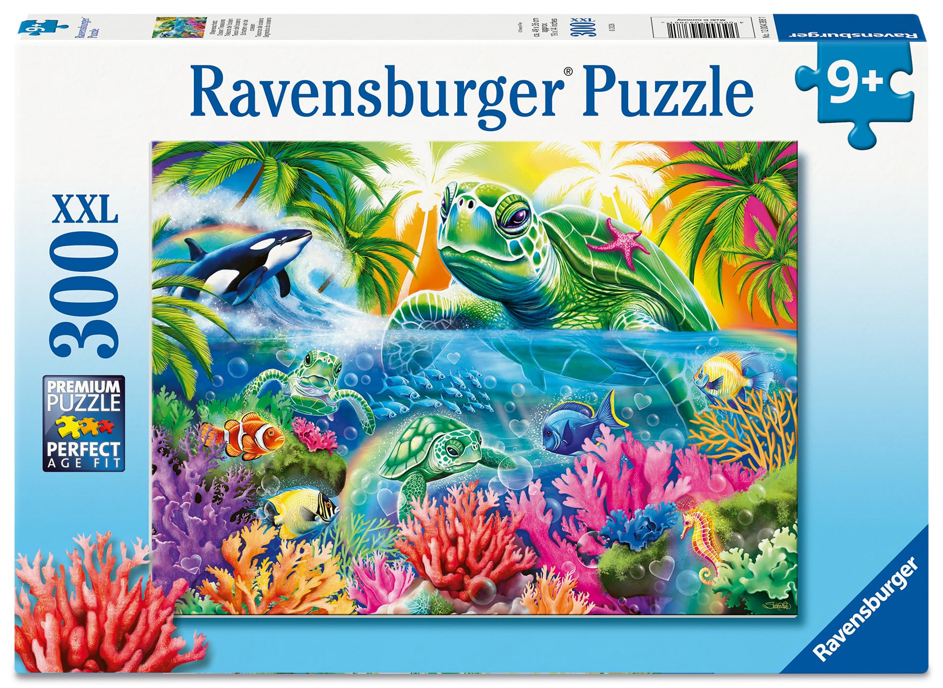 Ravensburger Ocean Treasures 300 Piece XXL Jigsaw Puzzle for Kids Age 9+ 2