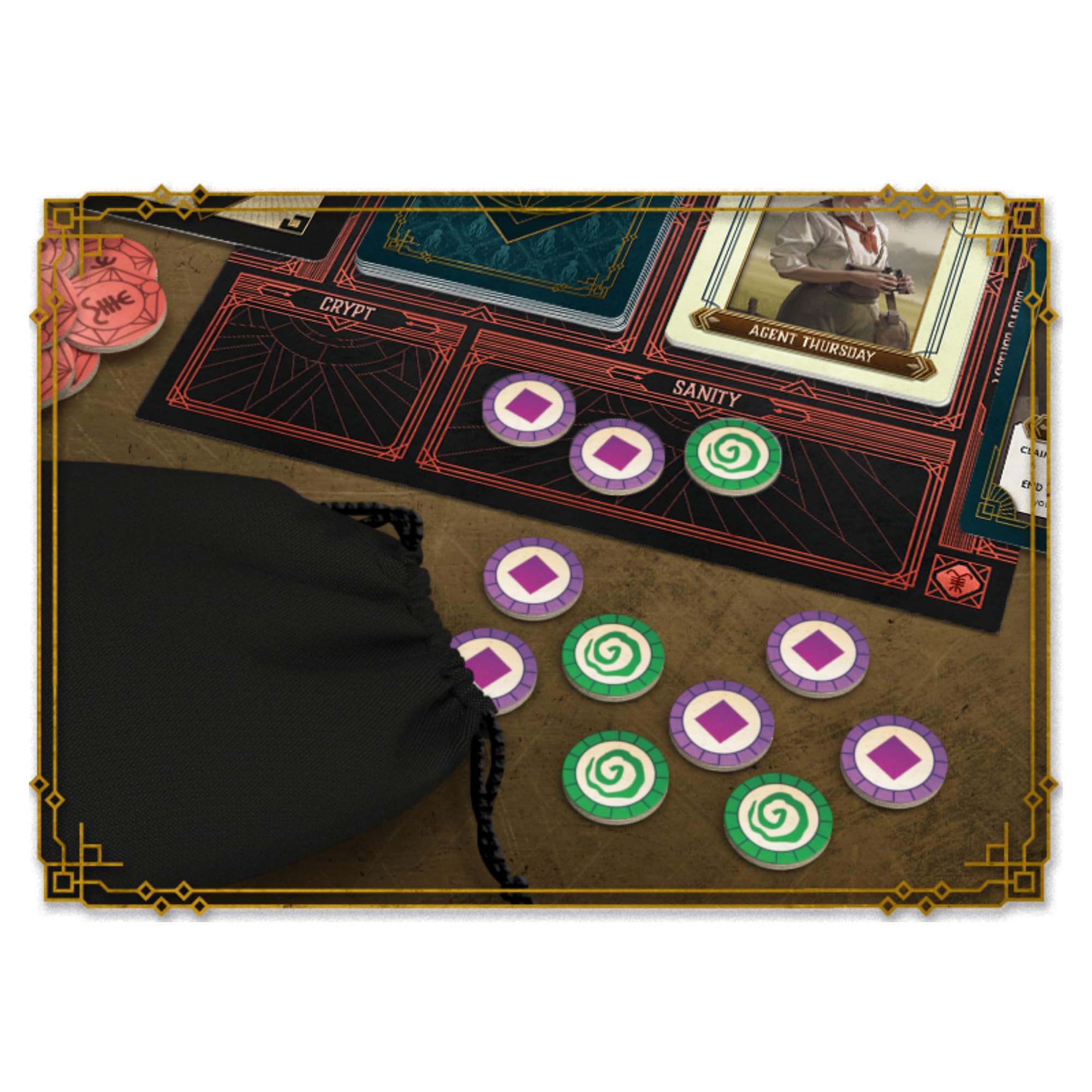 CMON Cthulhu: Dark Providence Board Game - Deckbuilding, Secret Agendas | 1-5 Players | Ages 14+ 6