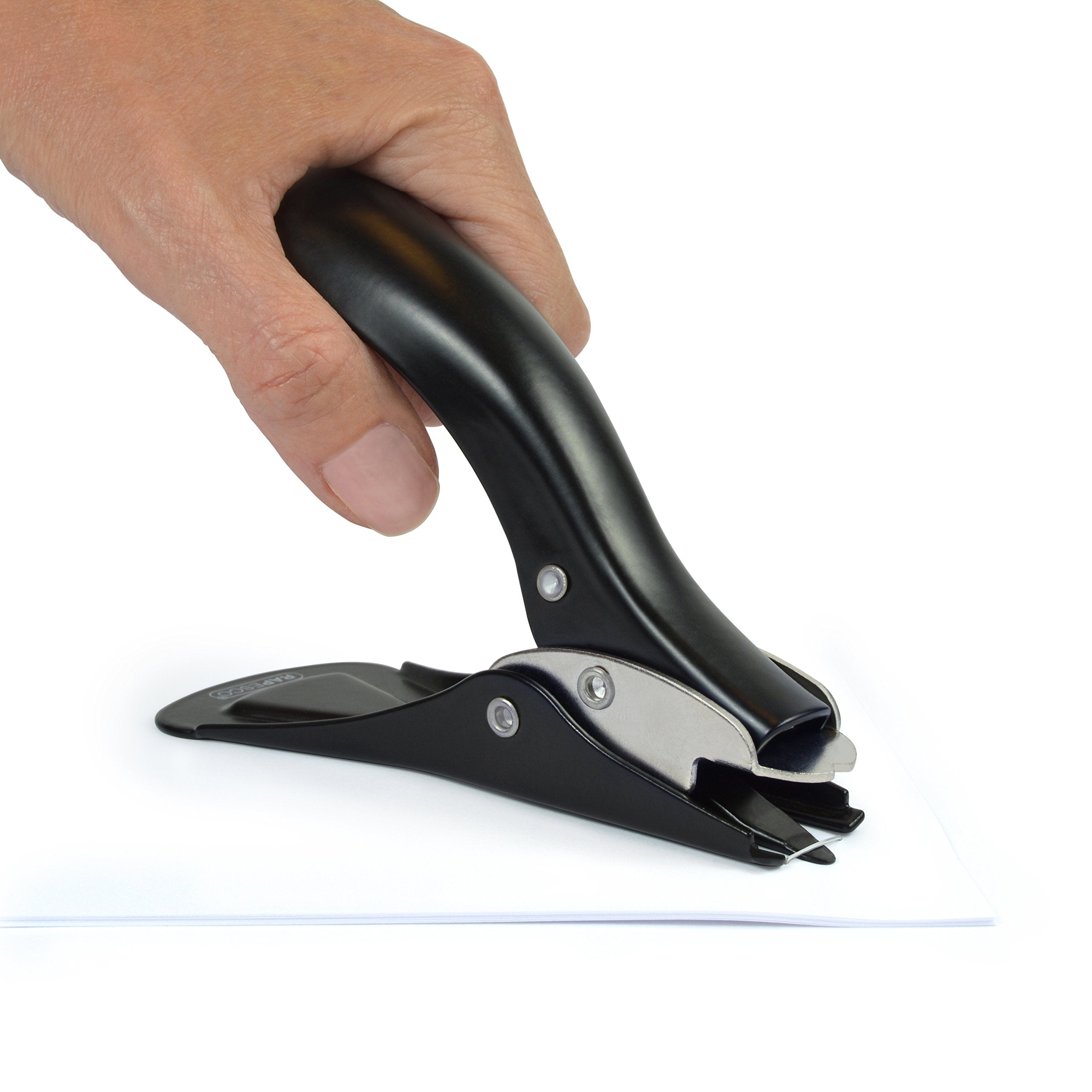 RAPESCO 1309 Heavy Duty & Carton Staple Remover - All Metal Construction | Spring-Loaded Lever | Black 3
