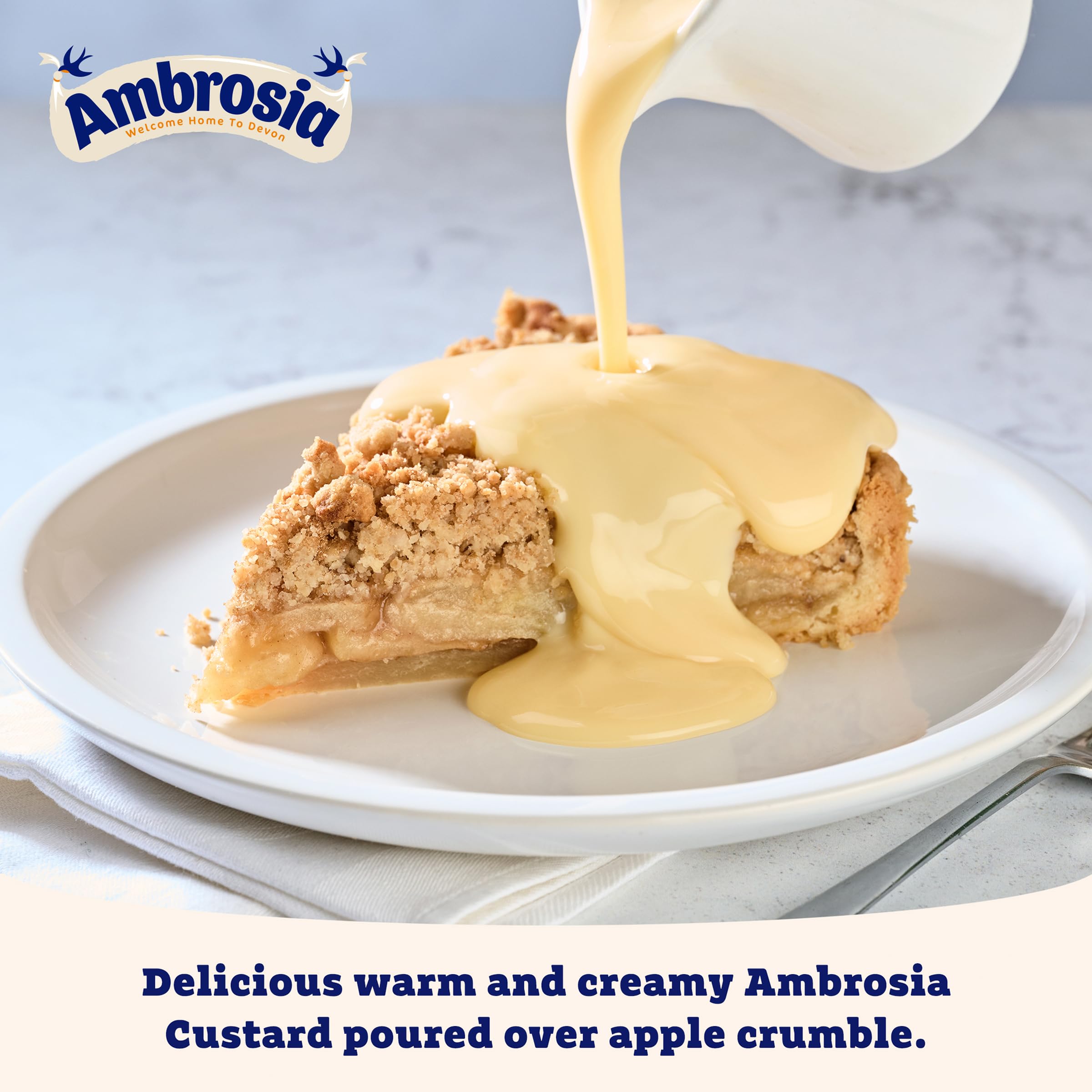 Ambrosia Devon Custard - Creamy & Delicious Ready-to-Eat Dessert 5